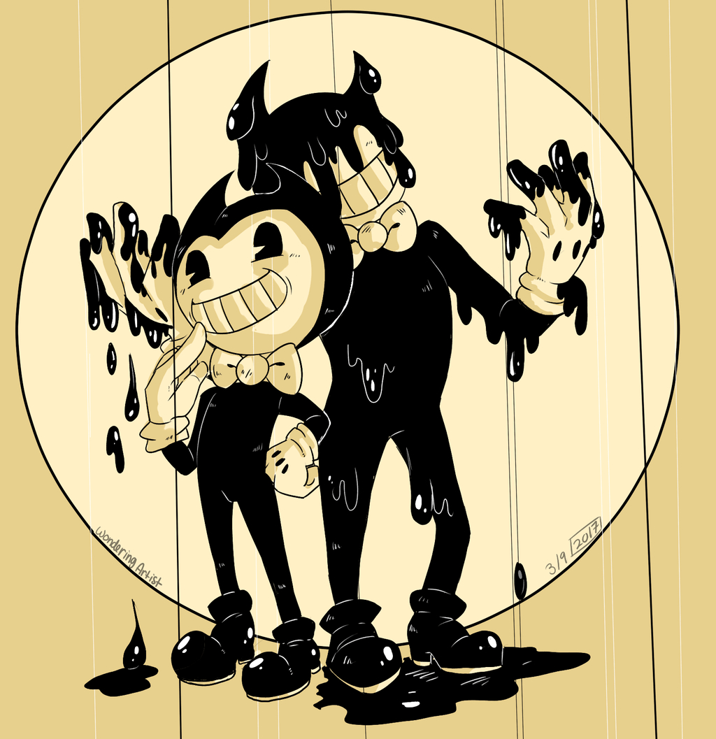 1030x1060 Bendy and the Ink Machine by Wondering-Artist, Phone