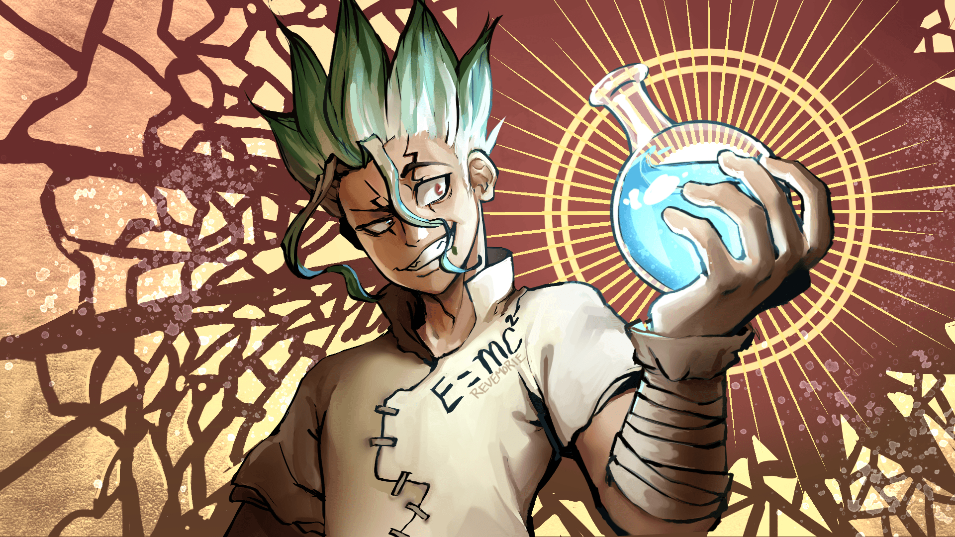 1920x1080 Dr Stone Senku Fanart, Desktop