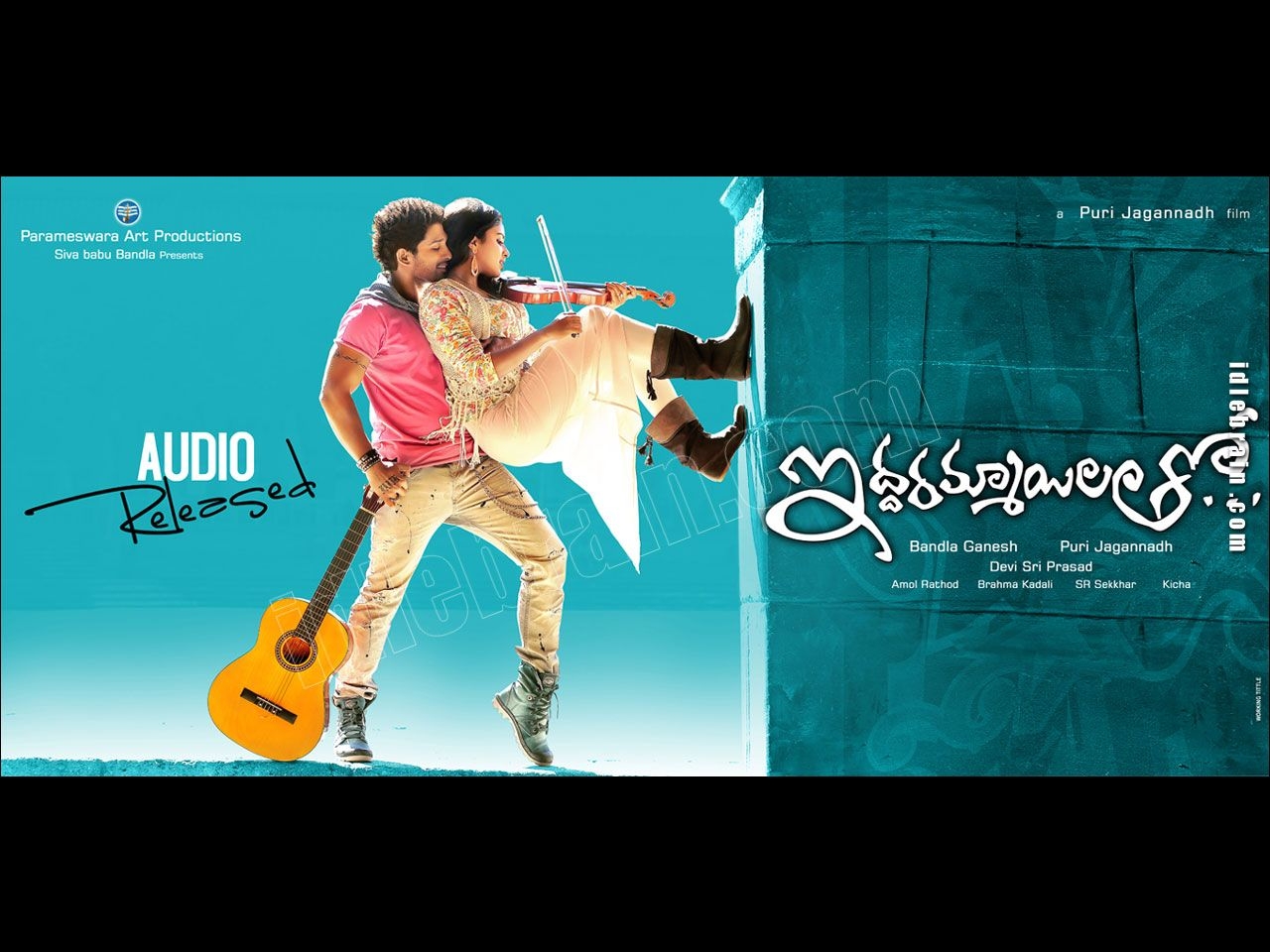 1280x960 Iddarammayilatho wallpaper cinema posters -Allu Arjun, Desktop