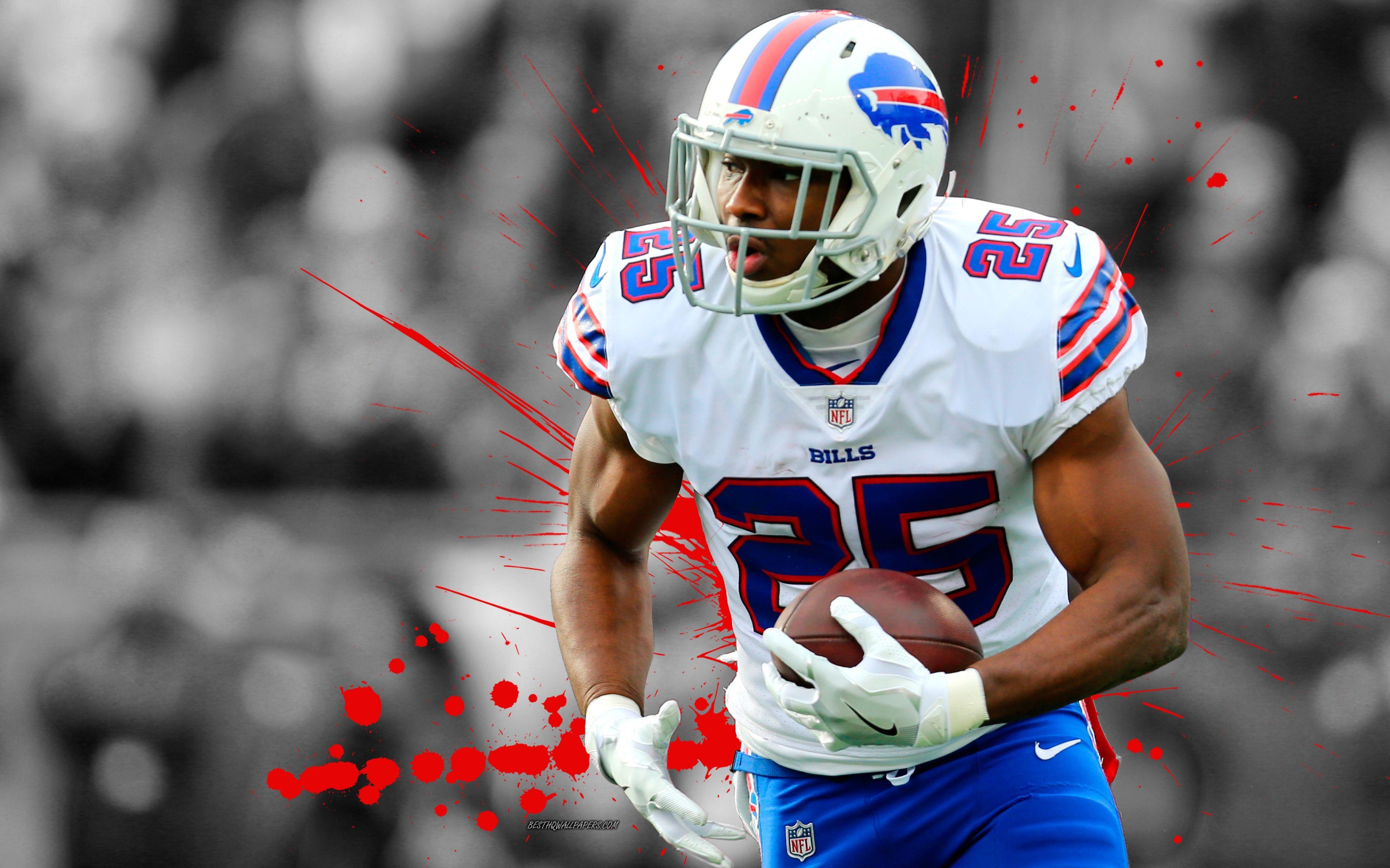 3840x2400 Download wallpaper LeSean McCoy, 4k, american football, Shady, Desktop