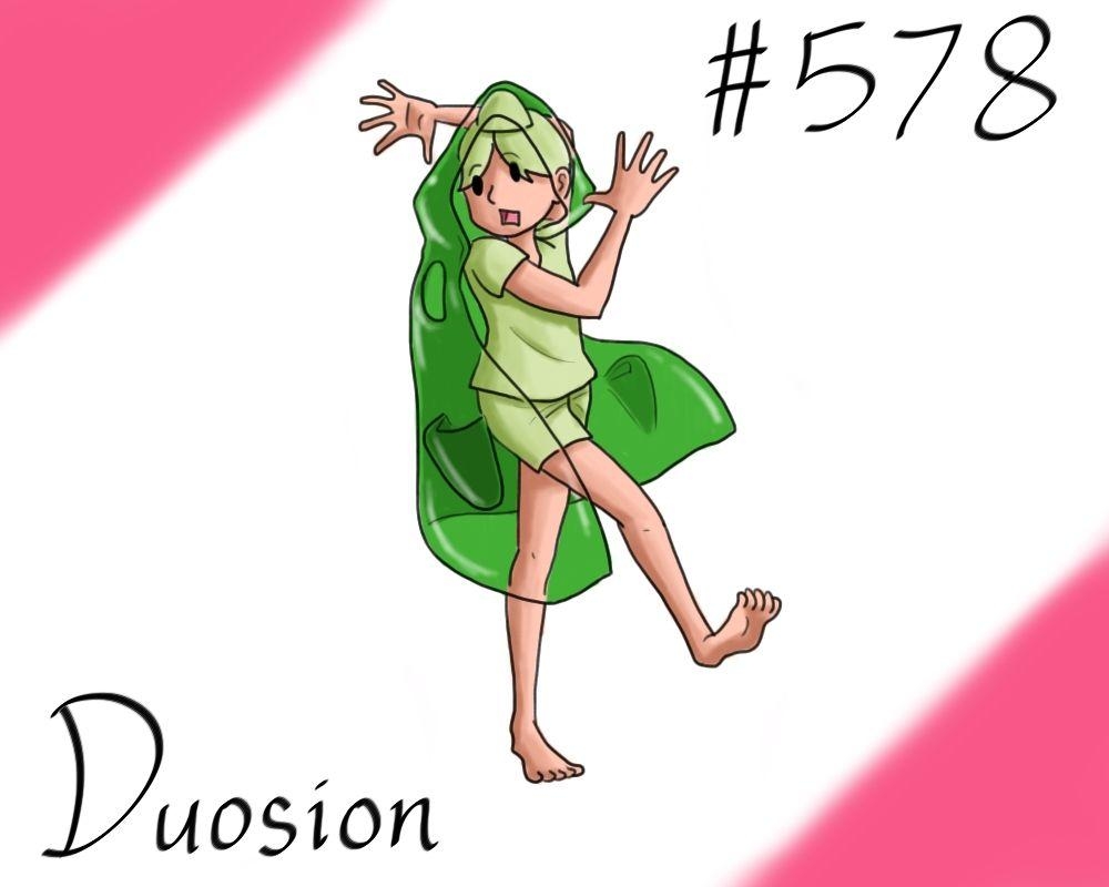 1000x800 Pokemon Gijinka Project 578 Duosion, Desktop