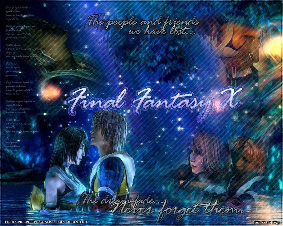 910x730 More Like Tidus and Yuna wallpaper, Desktop