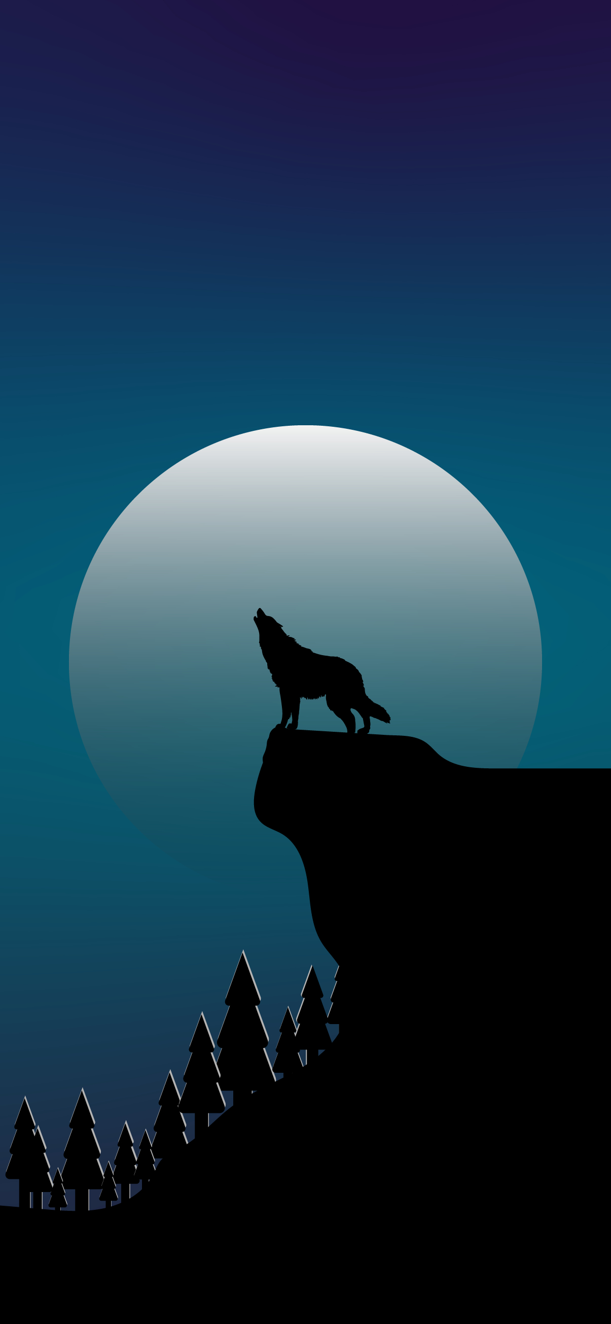 1210x2610 Phone Wallpaper HD 4K Howling, Phone