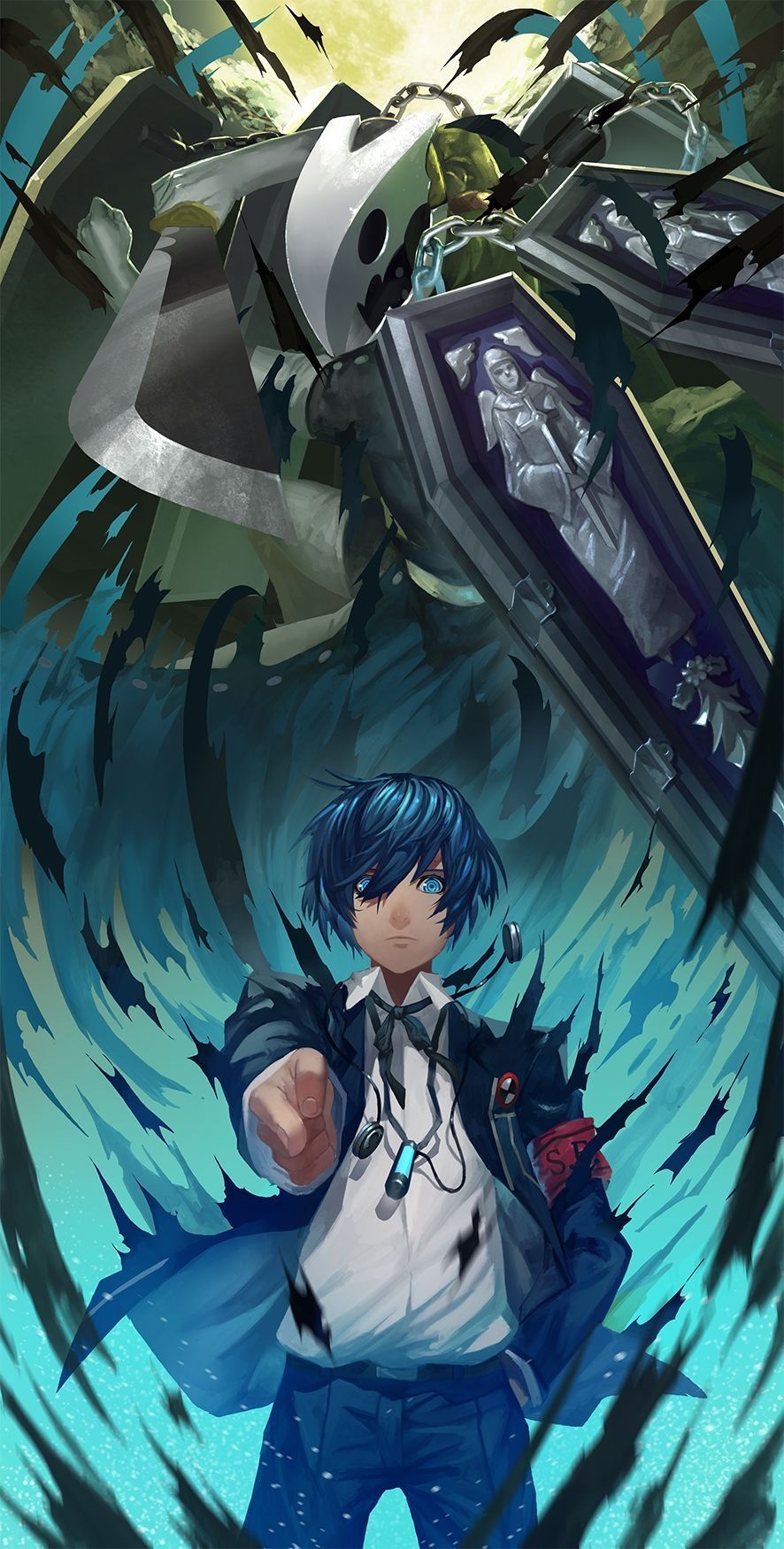 890x1750 NYX Persona 3 Wallpaper Free NYX Persona 3 Background, Phone