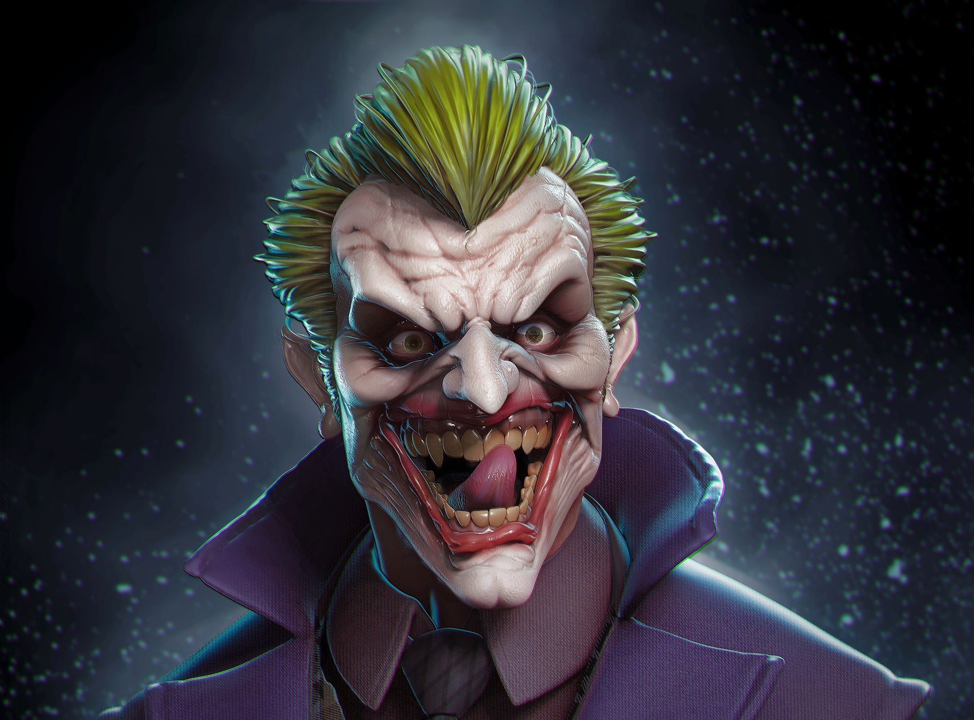 1920x1420 Joker 3D Art, HD Artist, 4k Wallpaper, Image, Background, Photo and Picture, Desktop