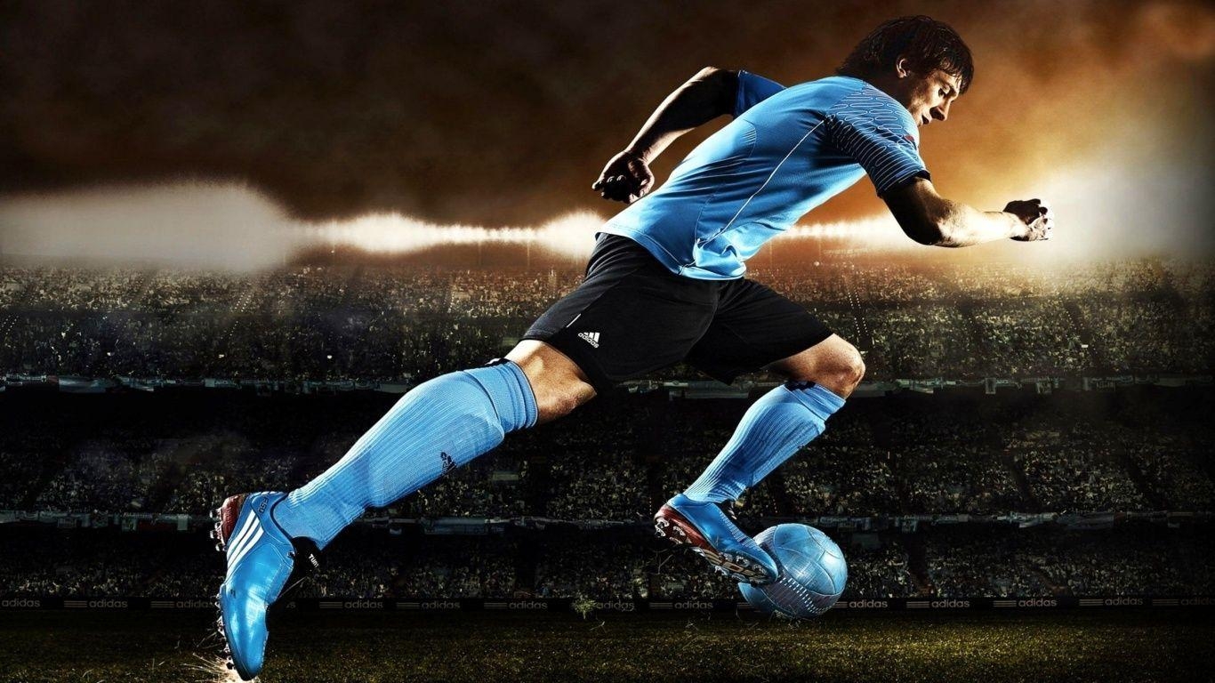 1370x770 Soccer Players Wallpaper, Desktop