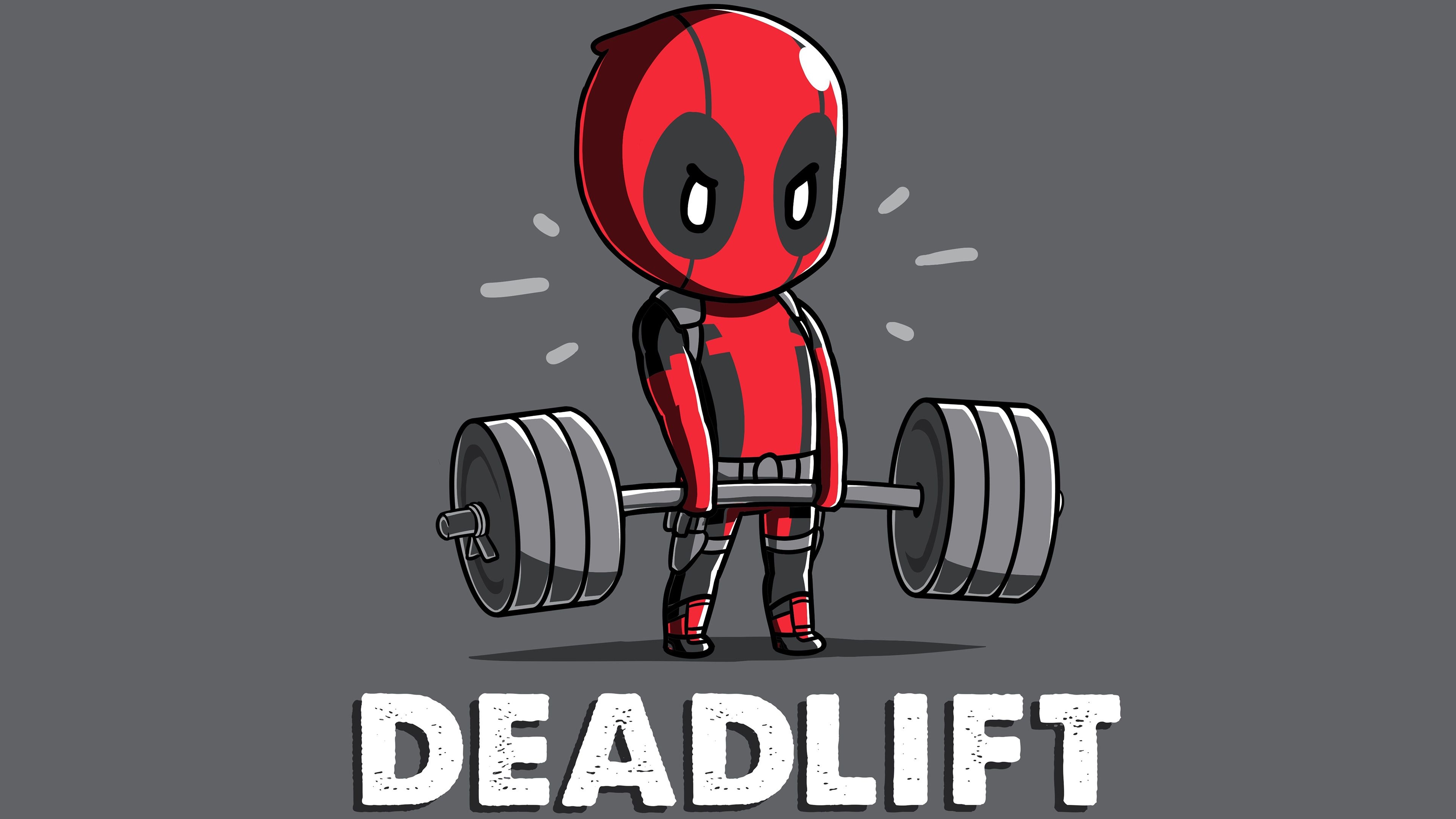 3840x2160 Deadpool Deadlift Funny 8k, HD Funny.hdqwalls.com, Desktop