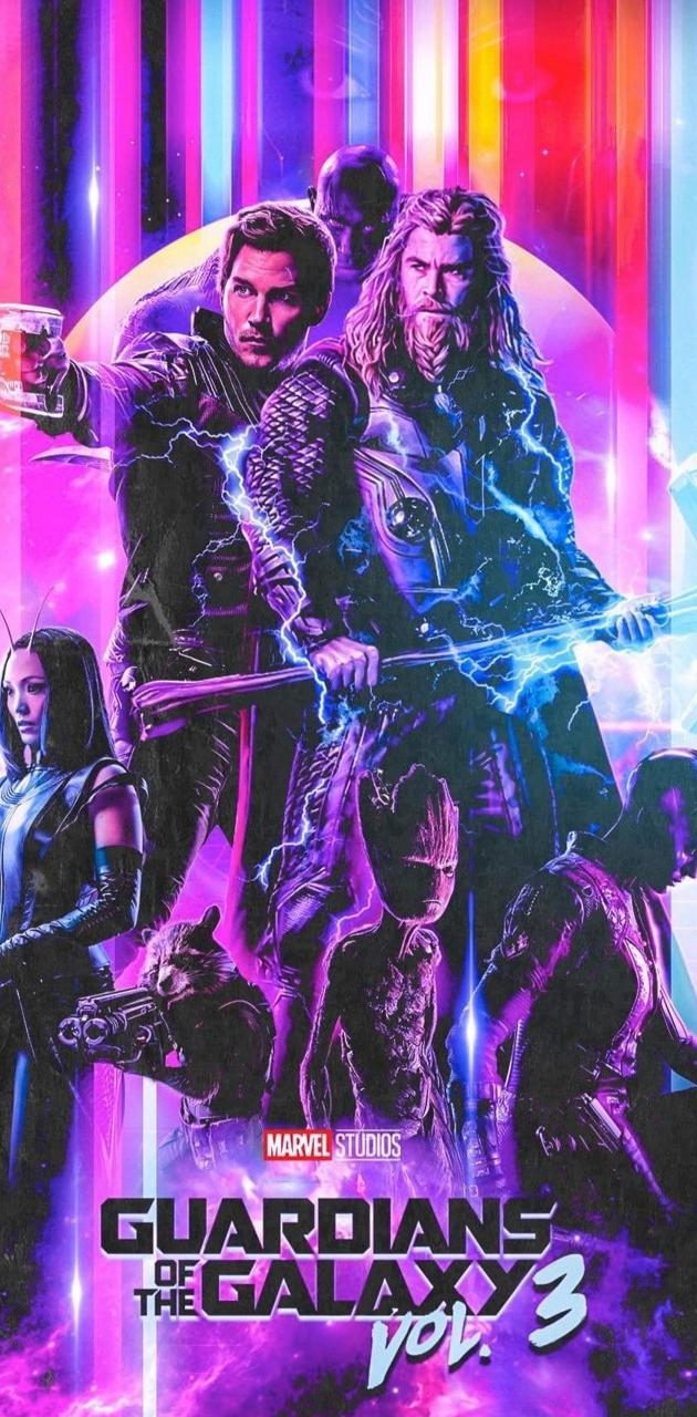 630x1280 GOTG VOL 3 wallpaper, Phone