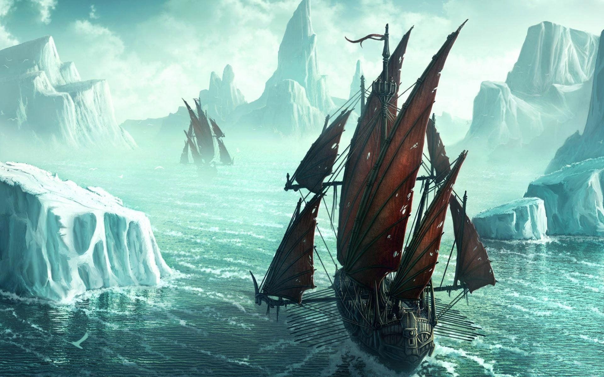 1920x1200 Pirate Ships Wallpaper, Desktop