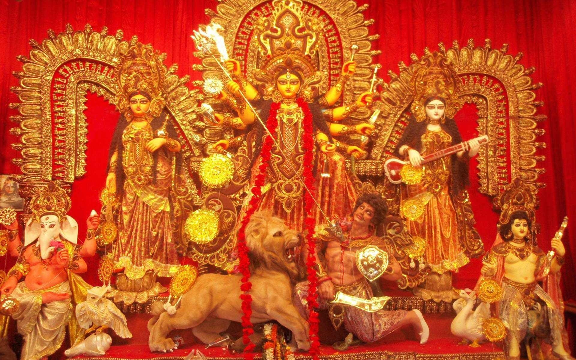 1920x1200 Wpid 47499_Durga Puja Festival Computer Desktop Wallpaper, Desktop