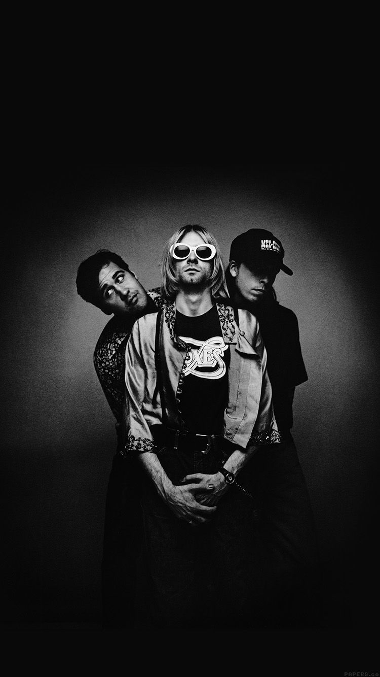 750x1340 Nirvana Band Wallpaper Free Nirvana Band Background, Phone