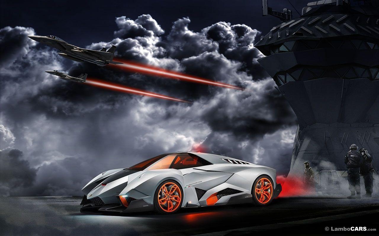 1280x800 MMD, Lamborghini Egoista Wallpaper, 33 Wallpaper of Lamborghini, Desktop