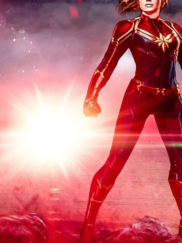 770x1030 Mobile Wallpaper Captain Marvel 2019 3D iPhone Wallpaper HD Wallpaper, Phone