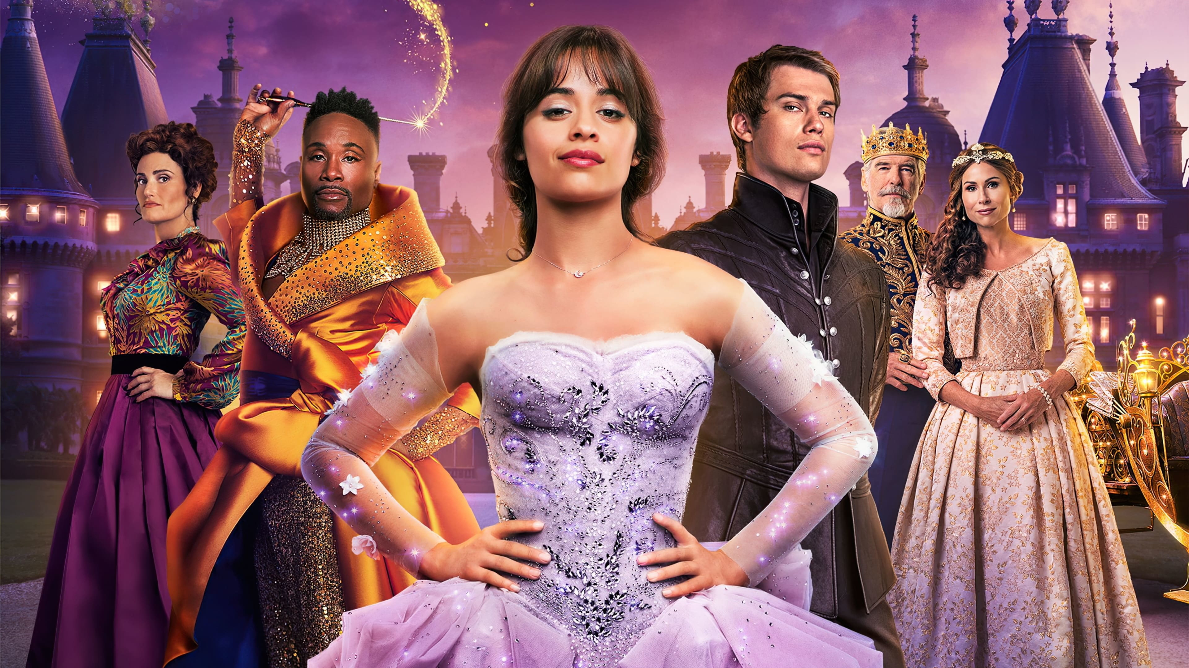 3840x2160 Camila Cabello Nicholas Galitzine Billy Porter Idina Menzel 4K HD Cinderella Wallpaper, Desktop