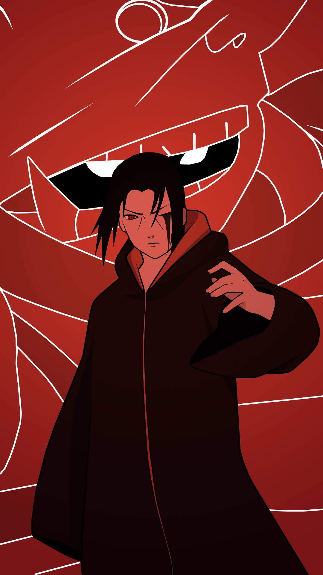 1080x1920 Uchiha Itachi Susanoo Wallpaper, Phone