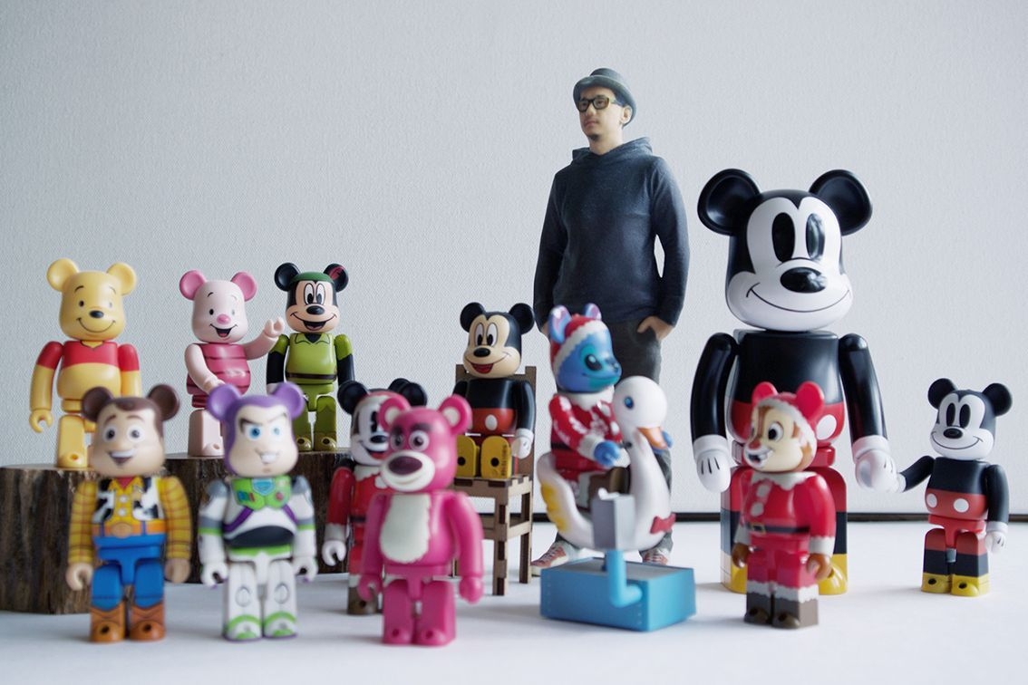 1140x760 Bearbrick Disney, Desktop