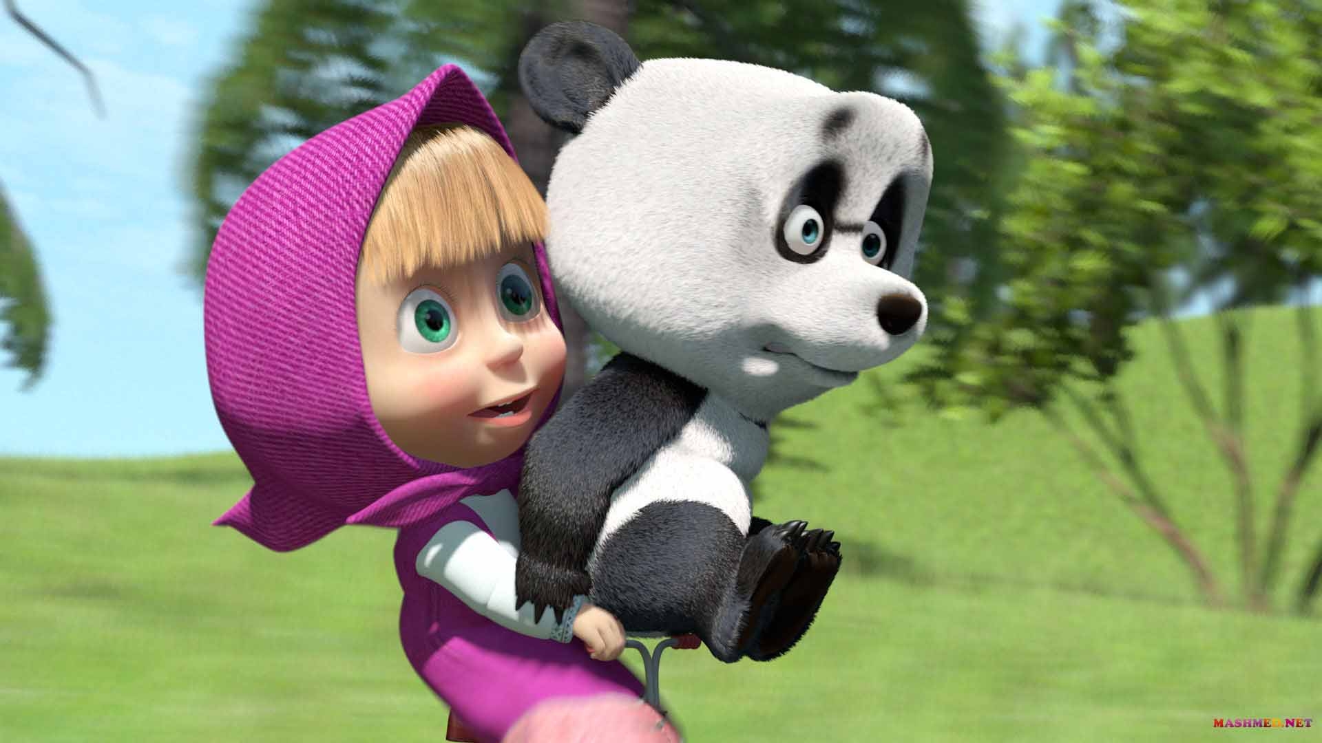 1920x1080 Masha and the Bear wallpaperx1080, Desktop