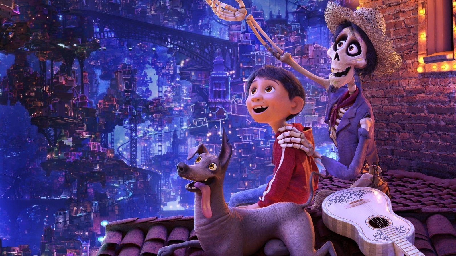 1600x900 Wallpaper Coco, Miguel, Dante, Hector, Pixar, Animation, HD, Desktop