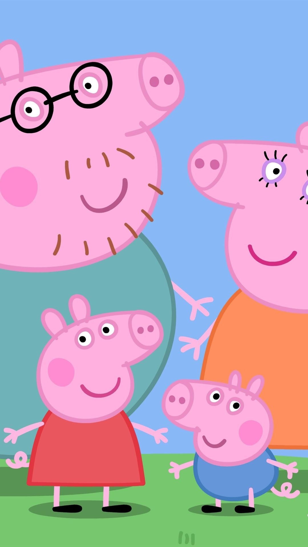 1080x1920 Peppa Pig Wallpaper HD iPhone, Phone