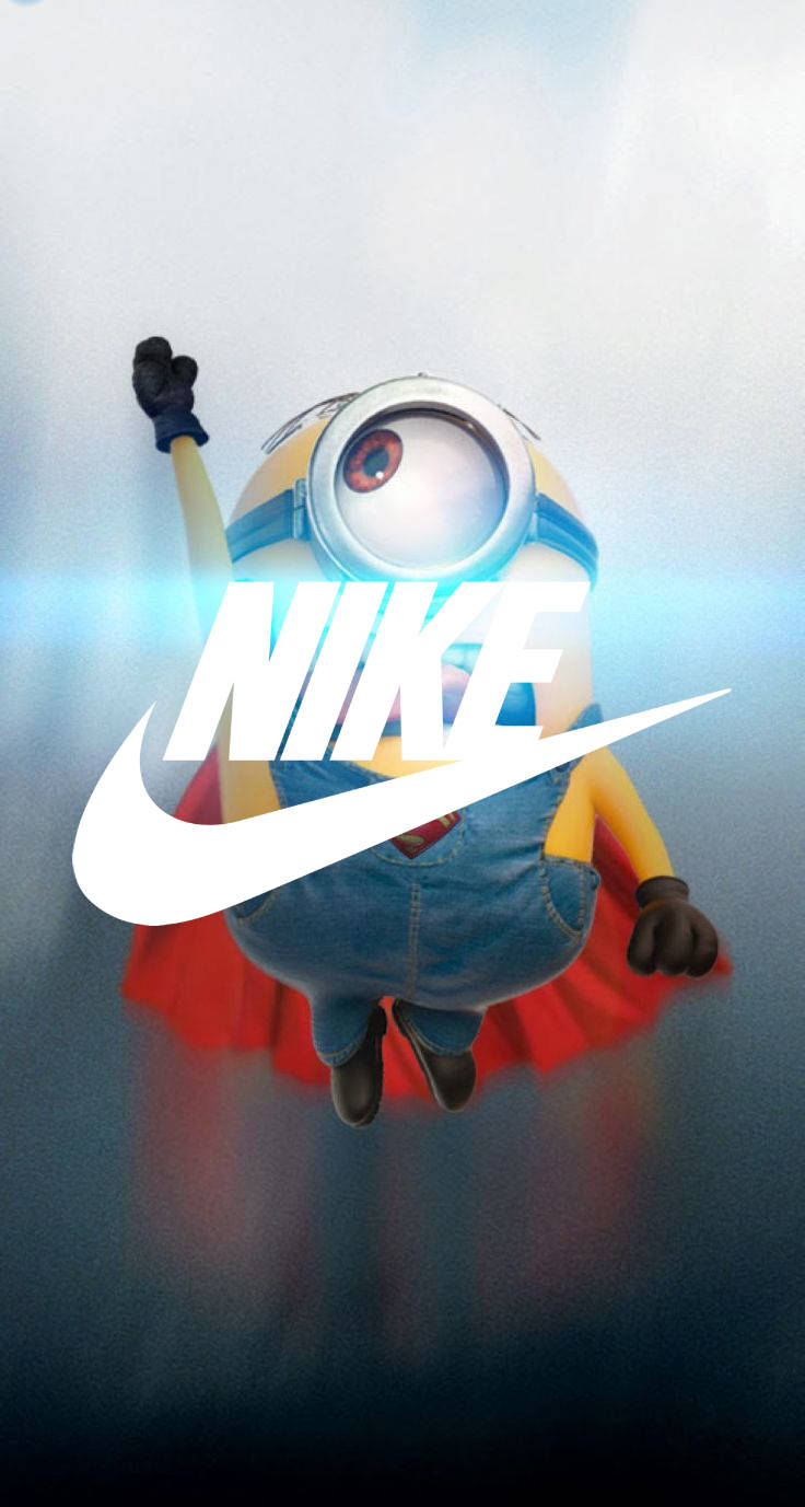 740x1380 Download Nike Cartoon Superman Minion, Phone