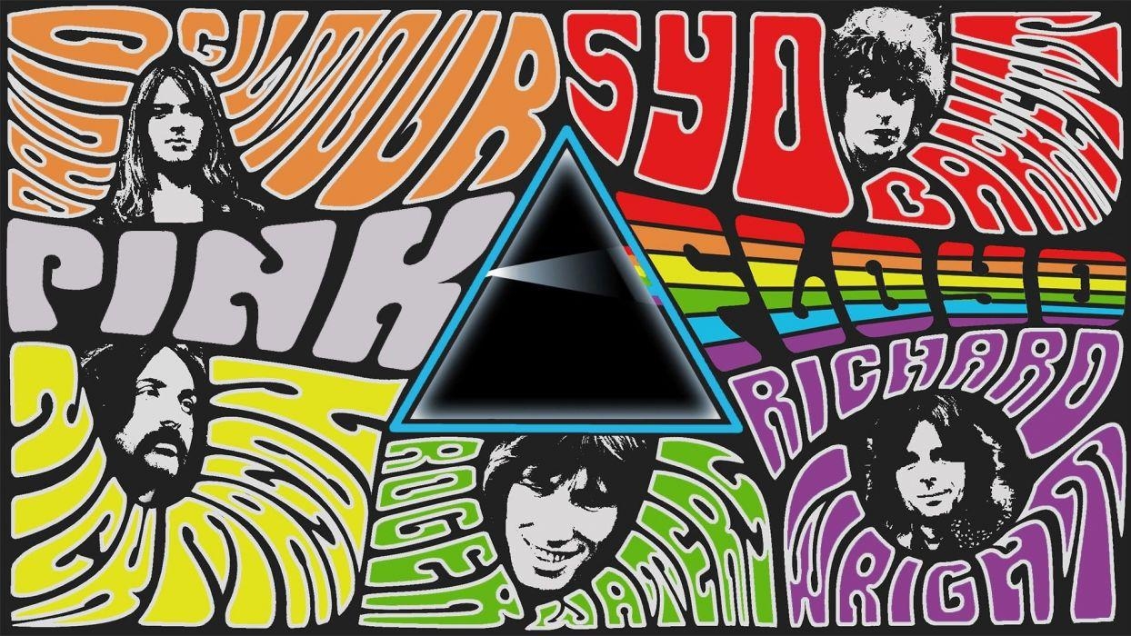 1250x700 Music Pink Floyd groups psychedelic dark side Rock music collage, Desktop