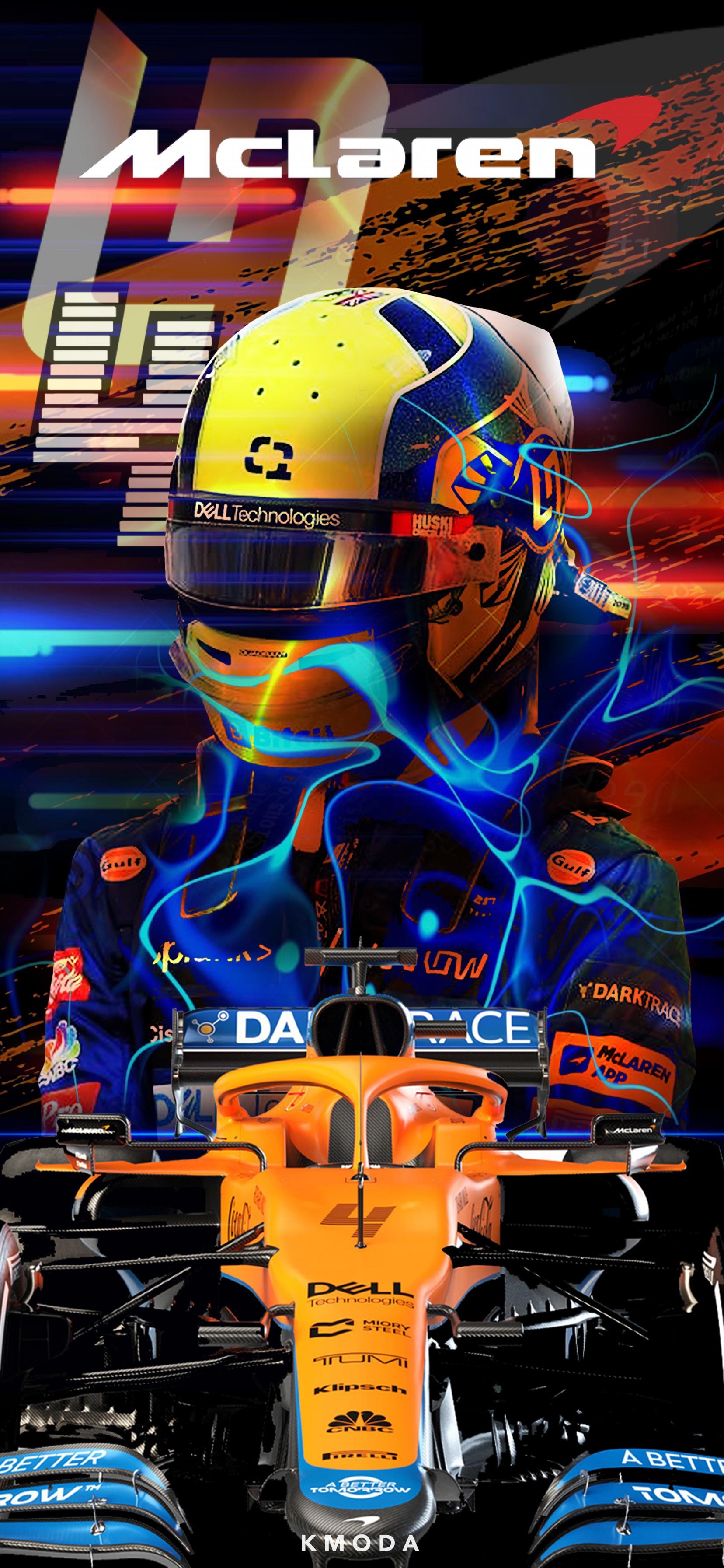 1660x3590 Great weekend for McLaren! Made this wallpaper for all the Lando fans out there. Cheers!, Phone