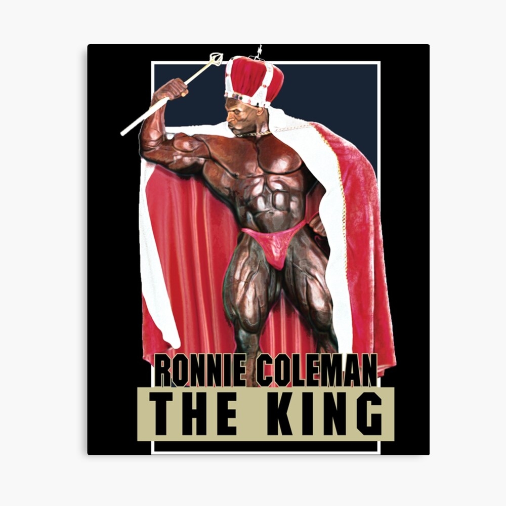 1000x1000 Ronnie Coleman The King Metal Print, Phone