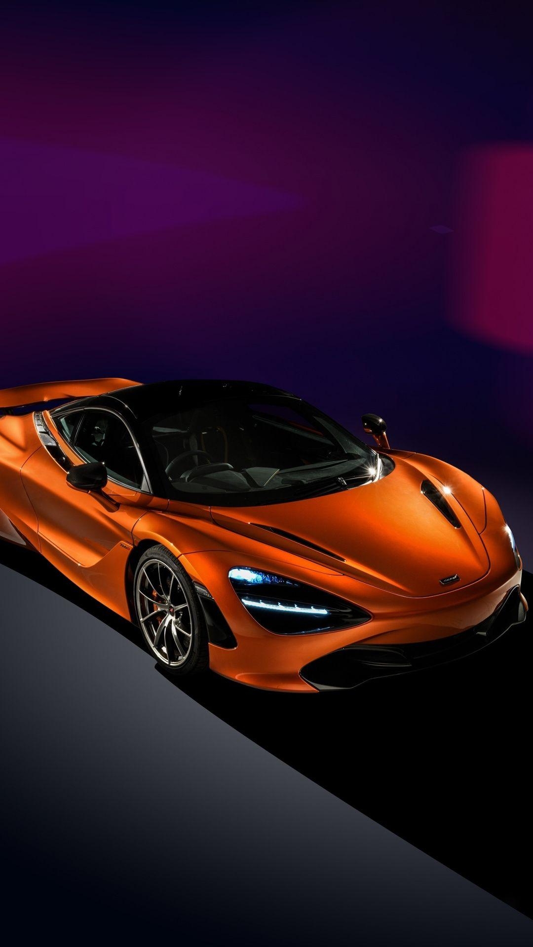 1080x1920 Mclaren 720s Orange Wallpaper, Phone