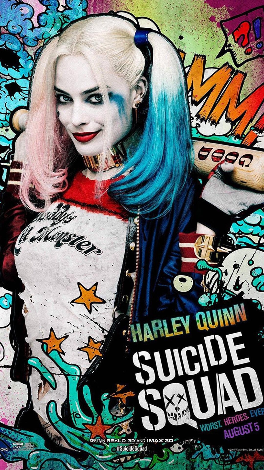 1080x1920 Wallpaper for Suicide Squad Wallpaper,  Resolution, Phone