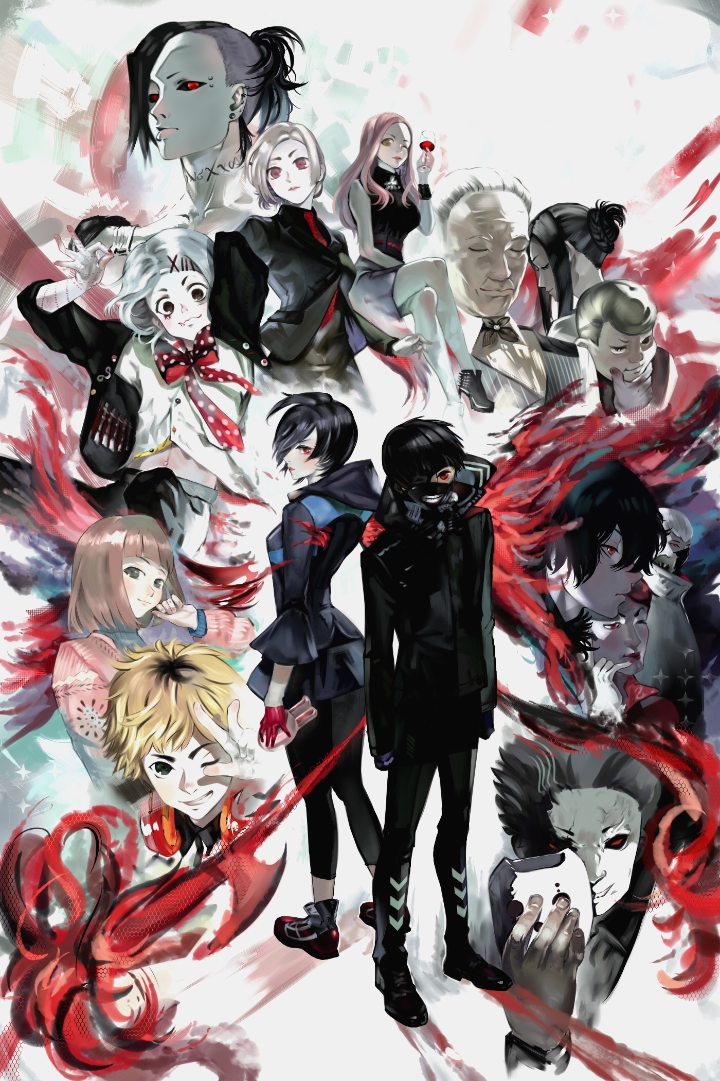 1400x2100 Anime Posters Tokyo Ghoul Wallpaper & Background, Phone