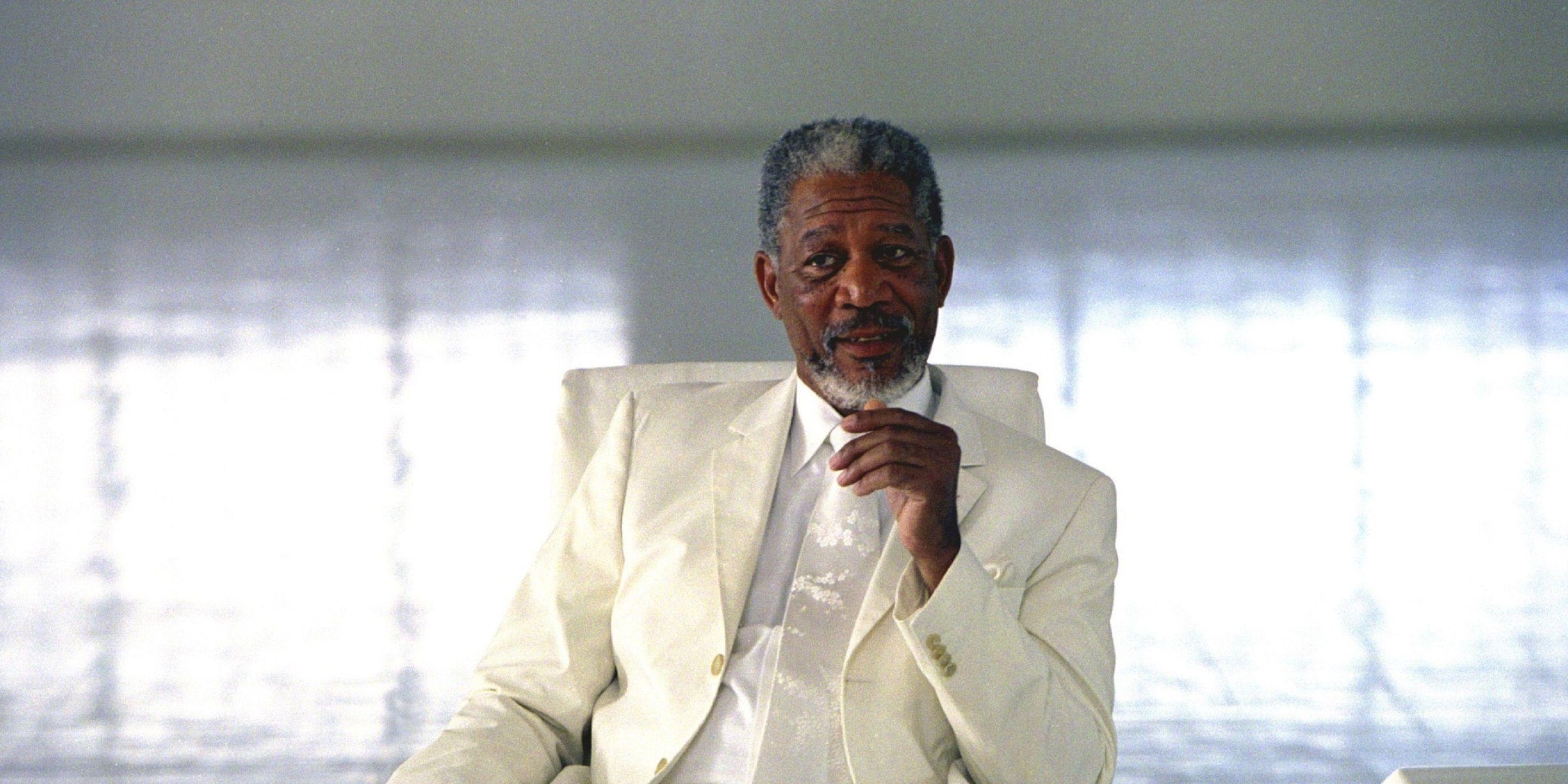 2880x1440 Morgan Freeman Wallpaper HD, Dual Screen