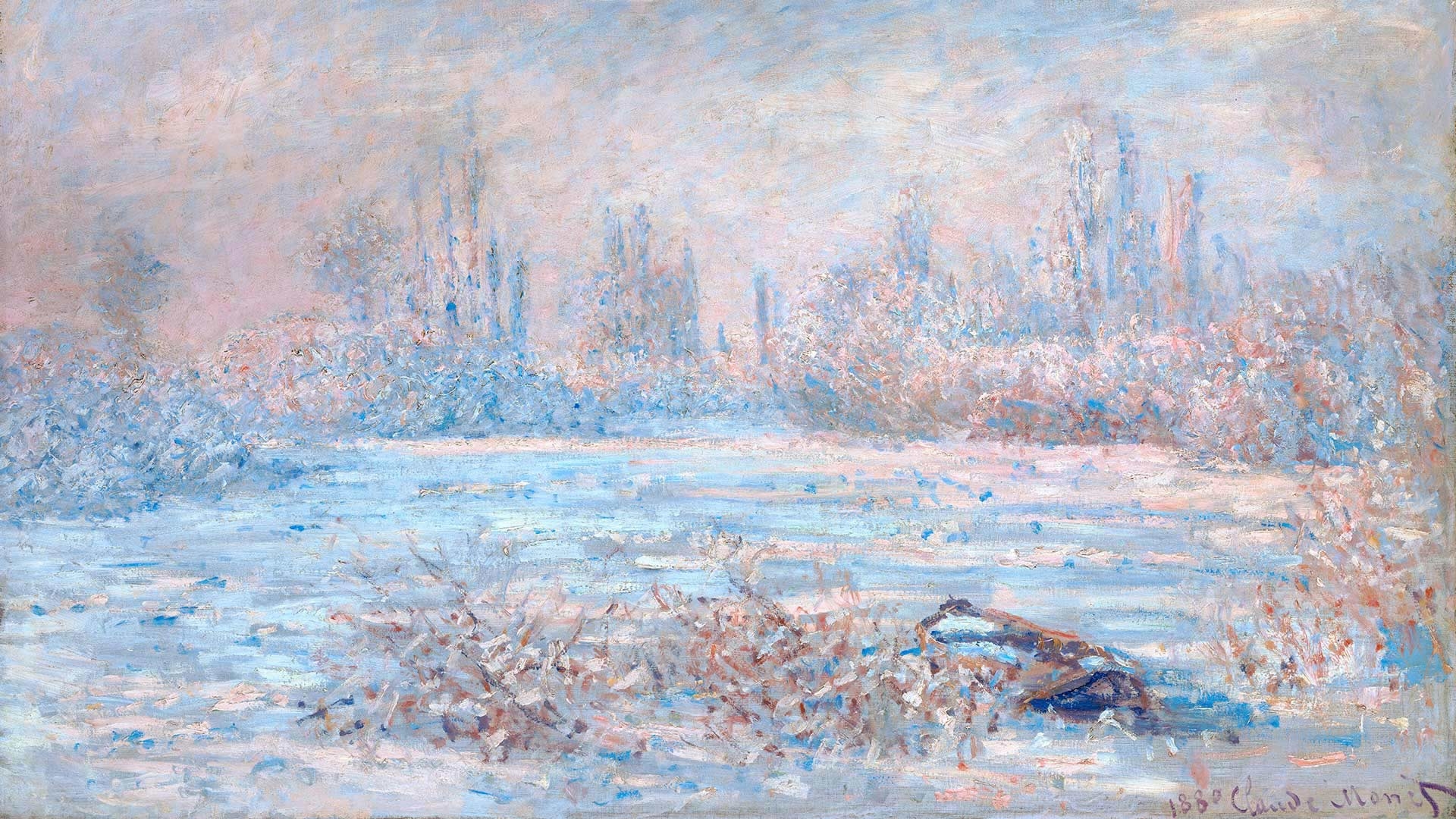 1920x1080 Claude Monet, Claude Monet, Le IVR, Desktop