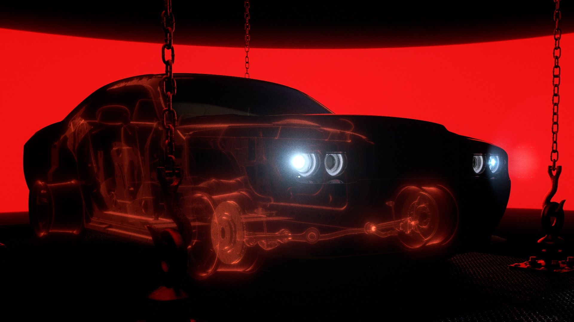 1920x1080 Dodge Challenger SRT Demon is 200 pounds lighter than a Hellcat, Desktop