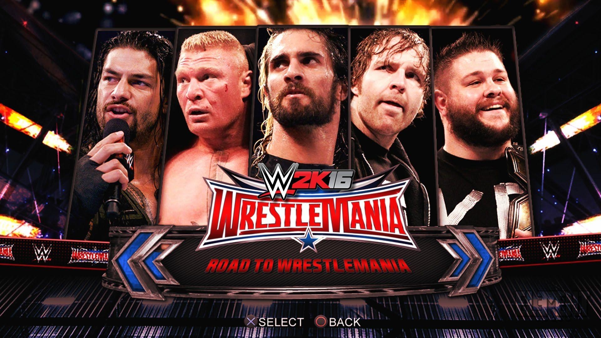 1920x1080 Songs In WWE 2K16 Road To Wrestlemania 32 XB1 Notion Youtube, Desktop