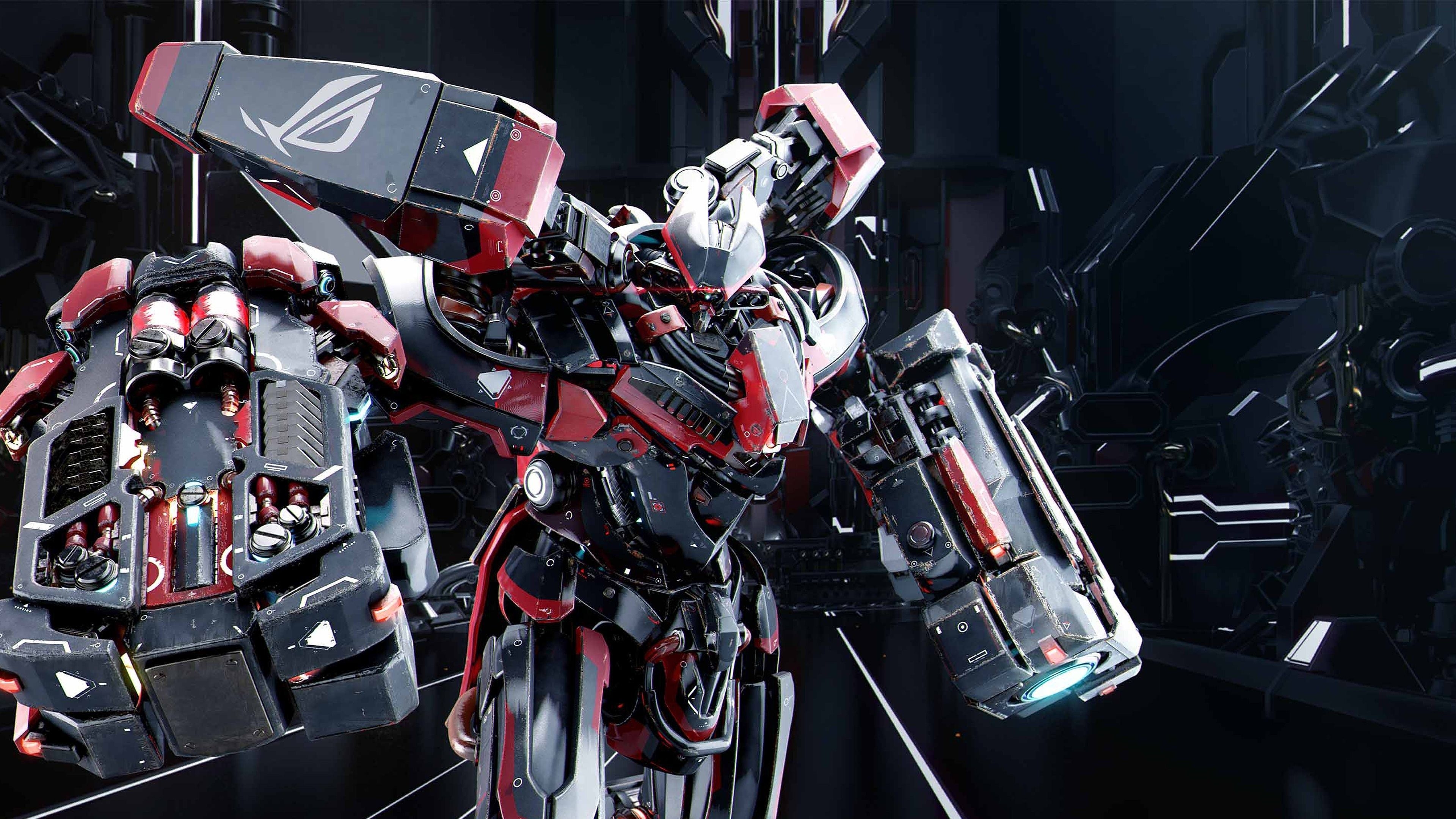 3840x2160 Technology ROG Robot Wallpaper. Robot wallpaper, Computer wallpaper, New wallpaper iphone, Desktop