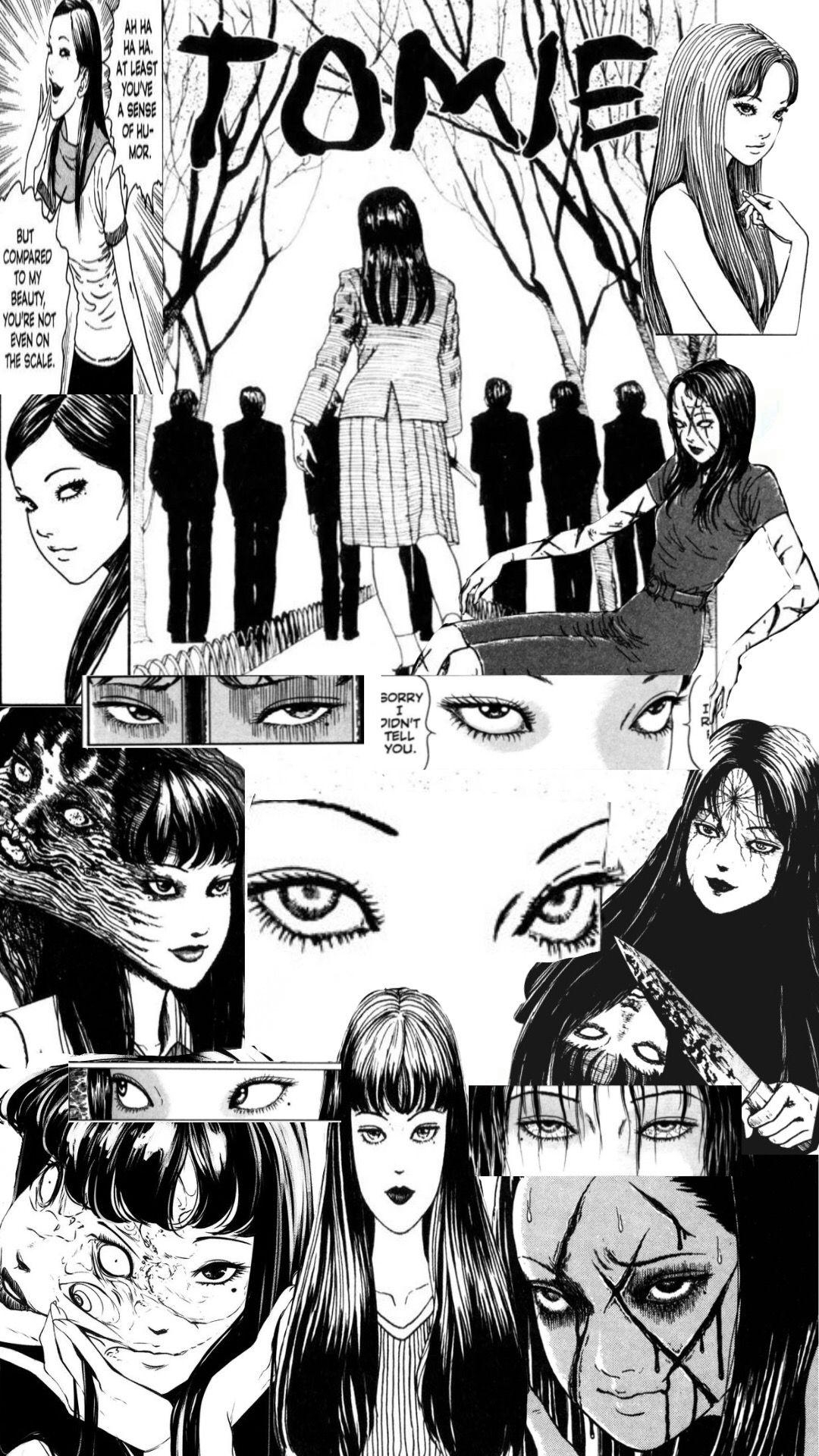 1080x1920 Tomie wallpaper. Japanese horror, Junji ito, Gothic anime, Phone