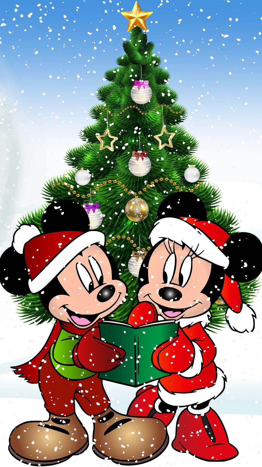 1080x1920 Disney Christmas Wallpaper, HD Disney Christmas Background on WallpaperBat, Phone