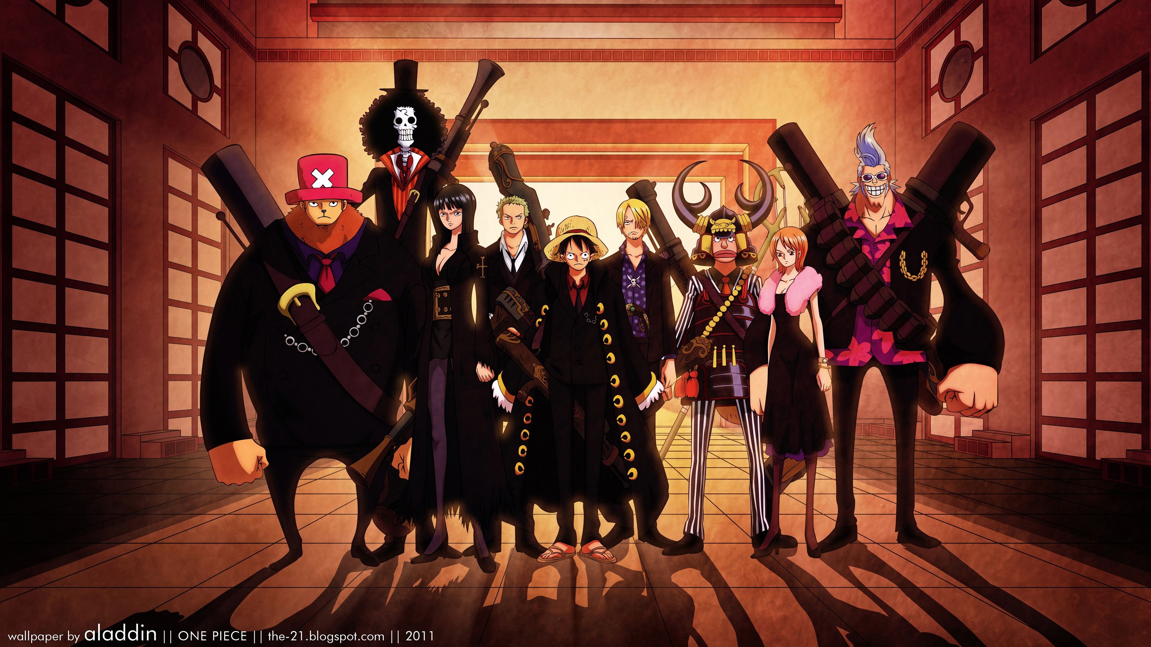 3840x2160 Straw Hat Pirates, Wallpaper Anime Image Board, Desktop