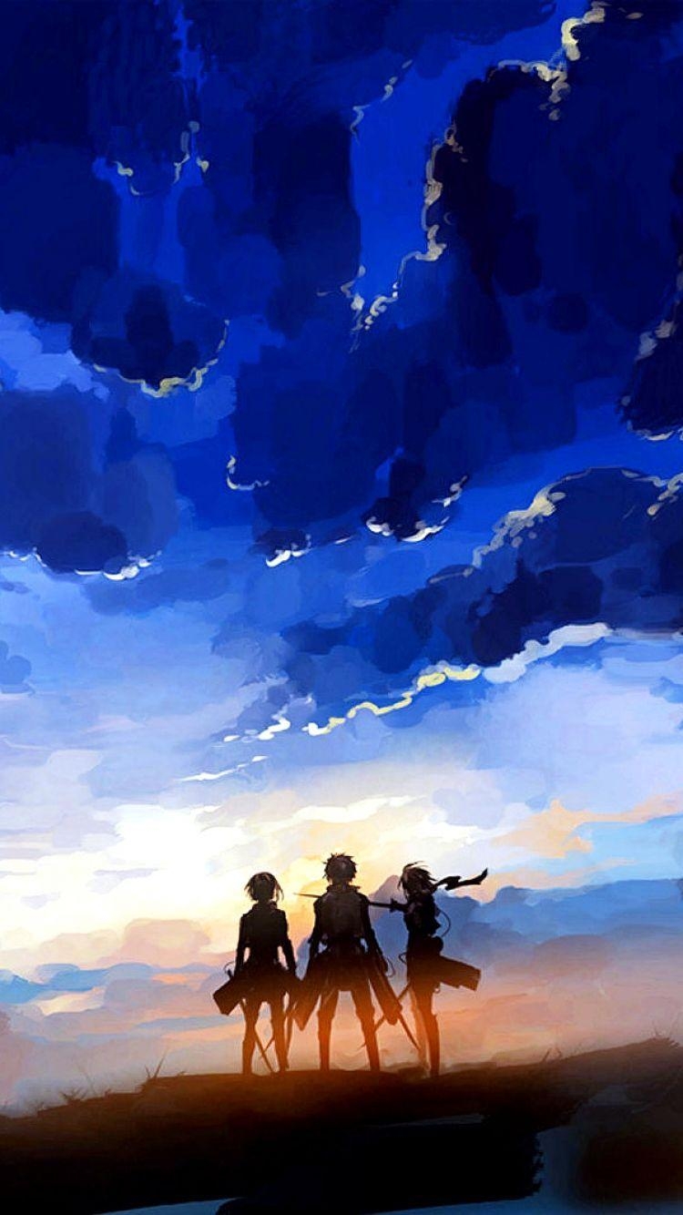 750x1340 Attack On Titan iPhone Wallpaper Free Attack On Titan iPhone Background, Phone