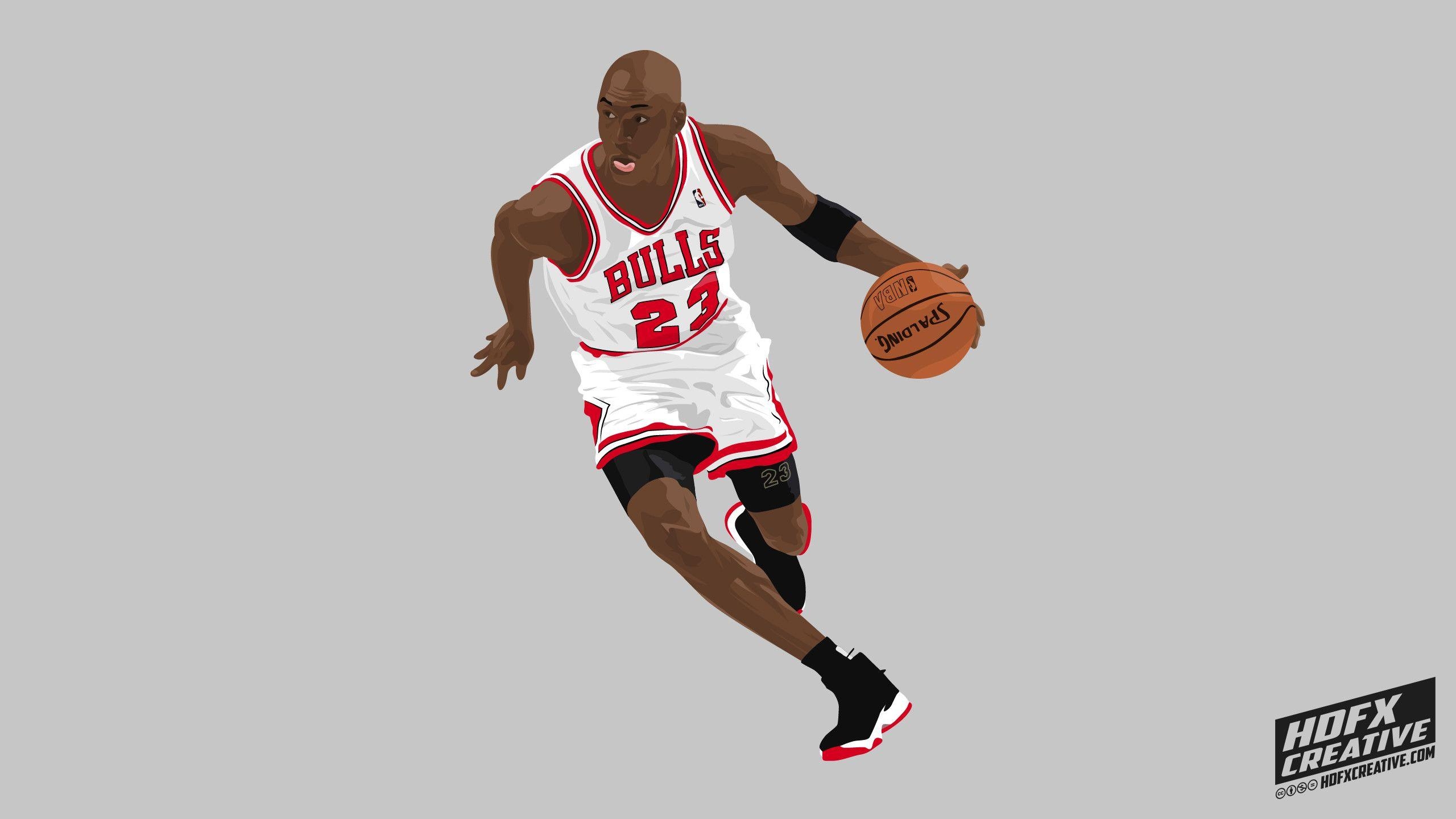 2560x1440 Cartoon Michael Jordan Wallpaper Free Cartoon Michael, Desktop