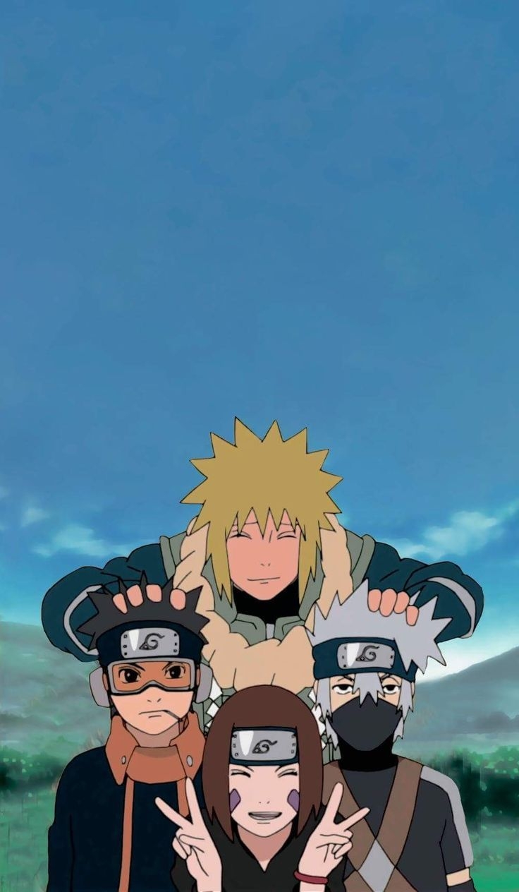 740x1270 Time Minato wallpaper. Wallpaper naruto shippuden, Naruto, Phone