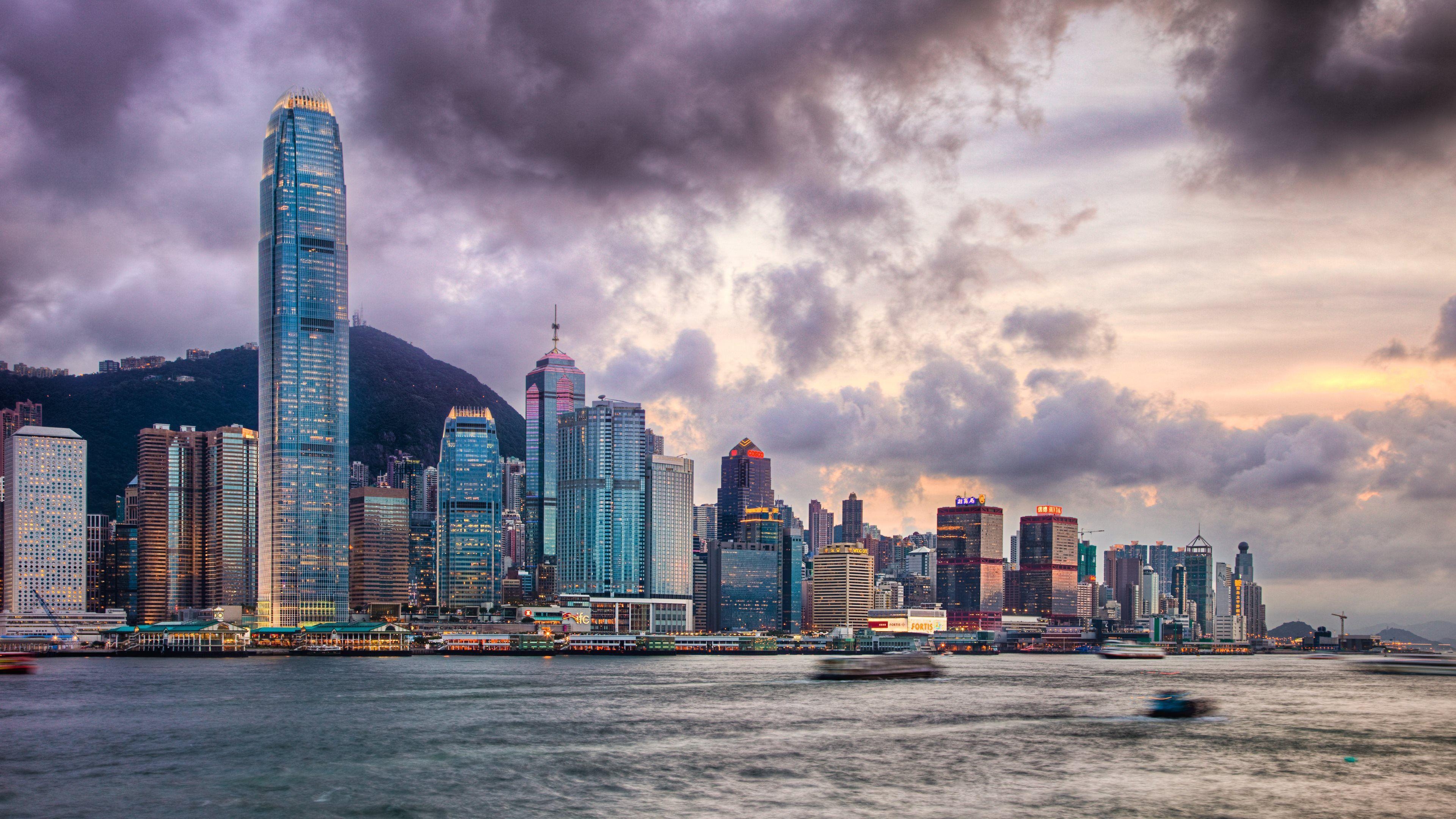 3840x2160 Hong Kong HD Wallpaper, Desktop