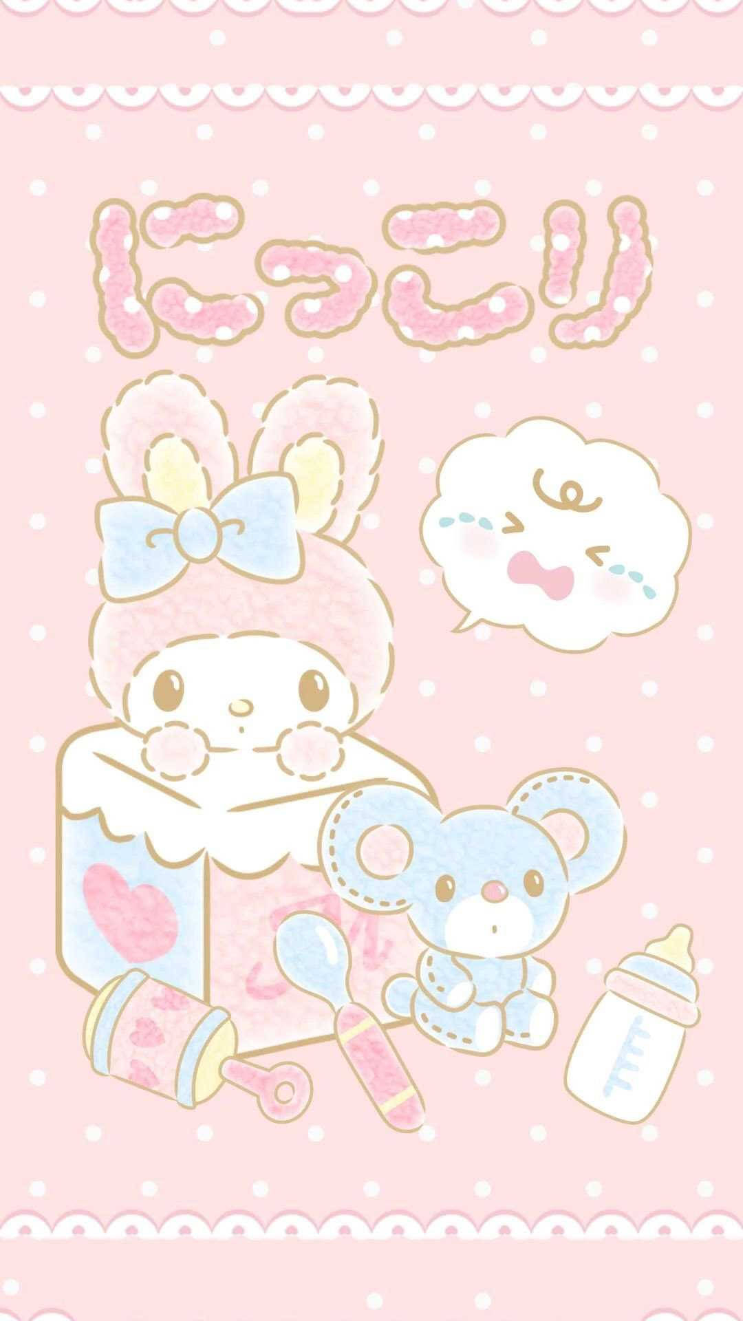 1080x1920 Download Baby My Melody And Flat Wallpaper, Phone