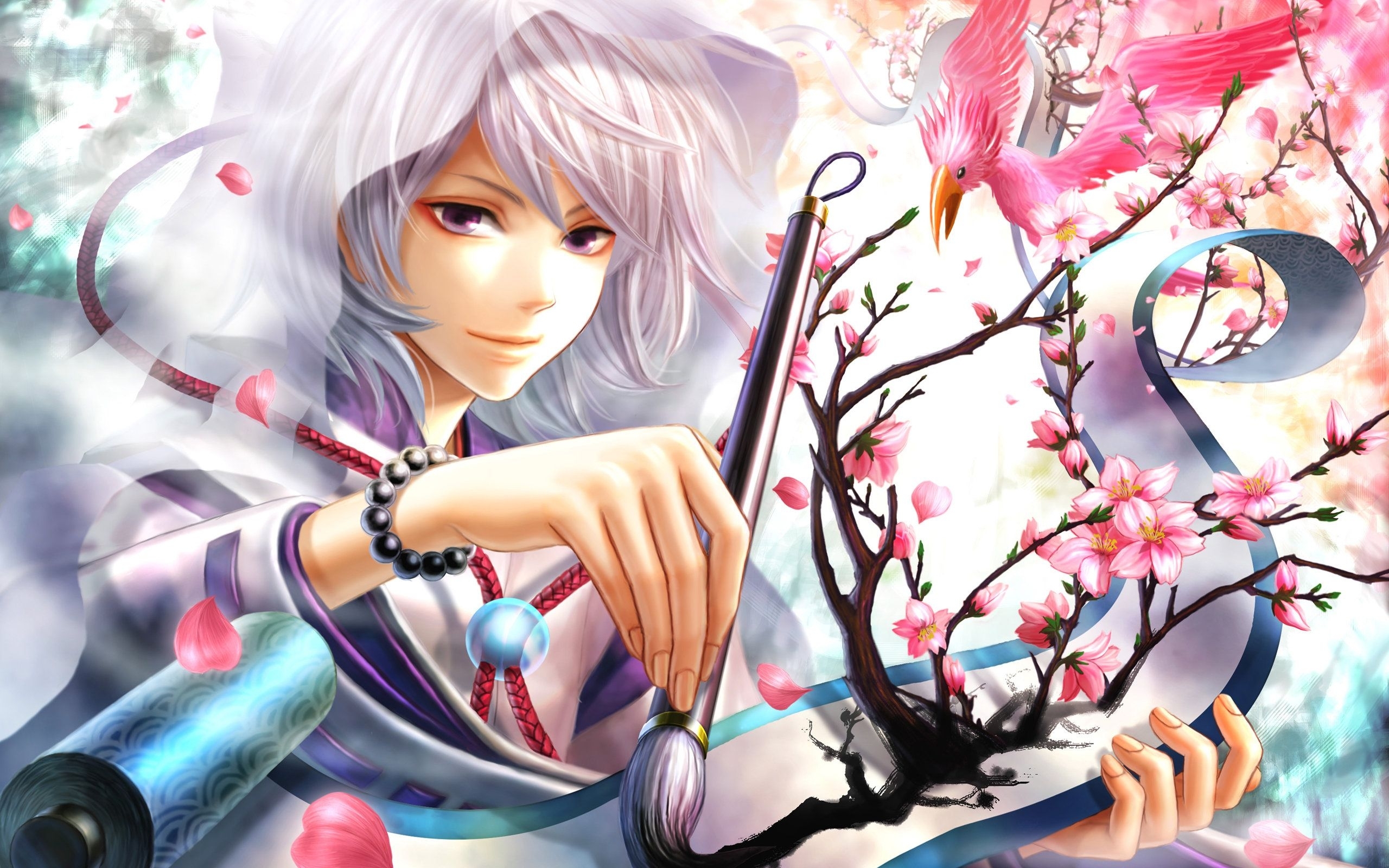 2560x1600 Cute Anime Boy Wallpaper HD De Cerezo Anime, Download, Desktop