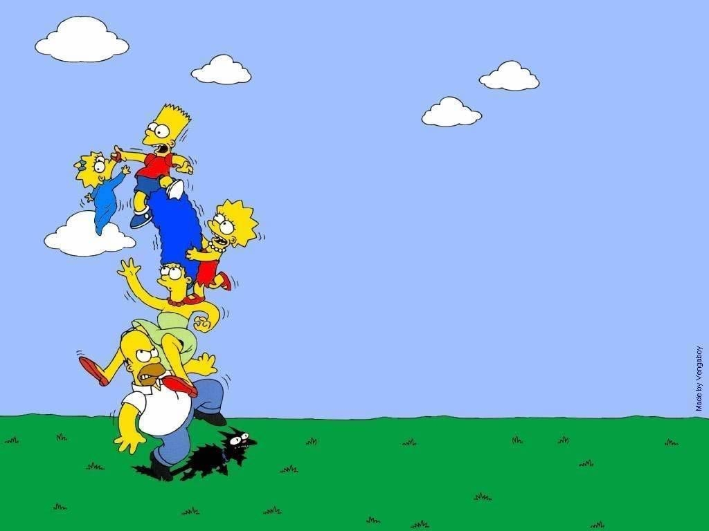 1030x770 Humorous the simpsons wallpaper, Desktop