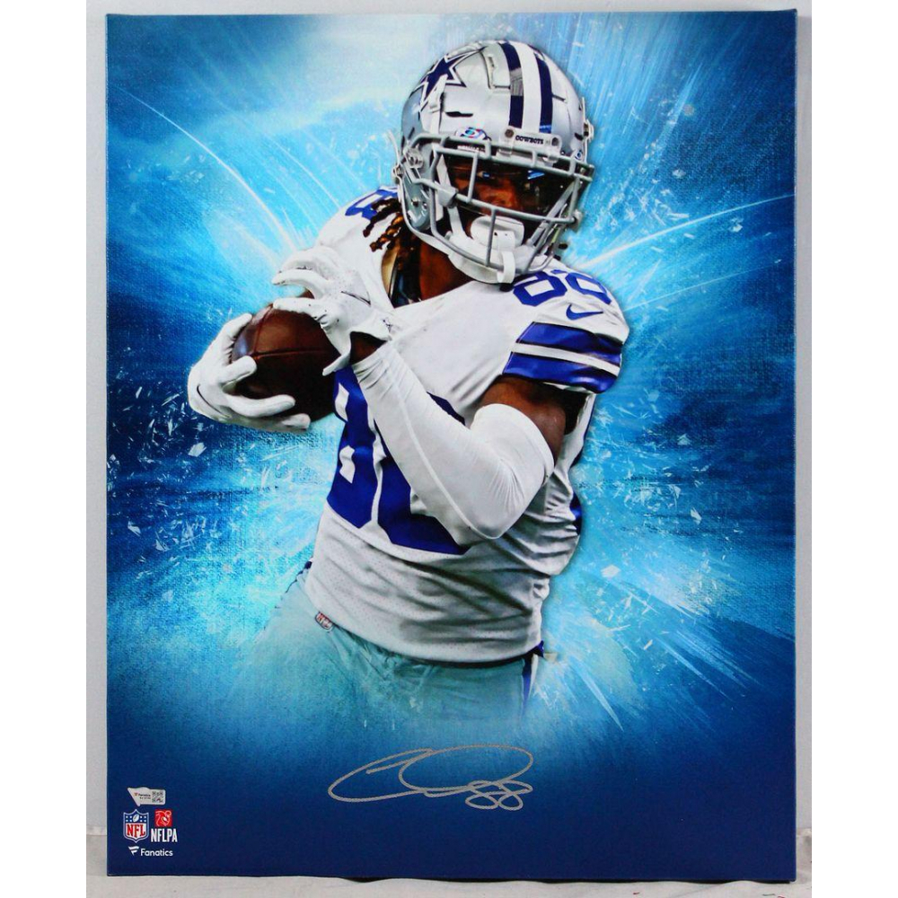 1000x1000 CeeDee Lamb Signed Cowboys 16x20 Photo on Canvas (Fanatics), Phone