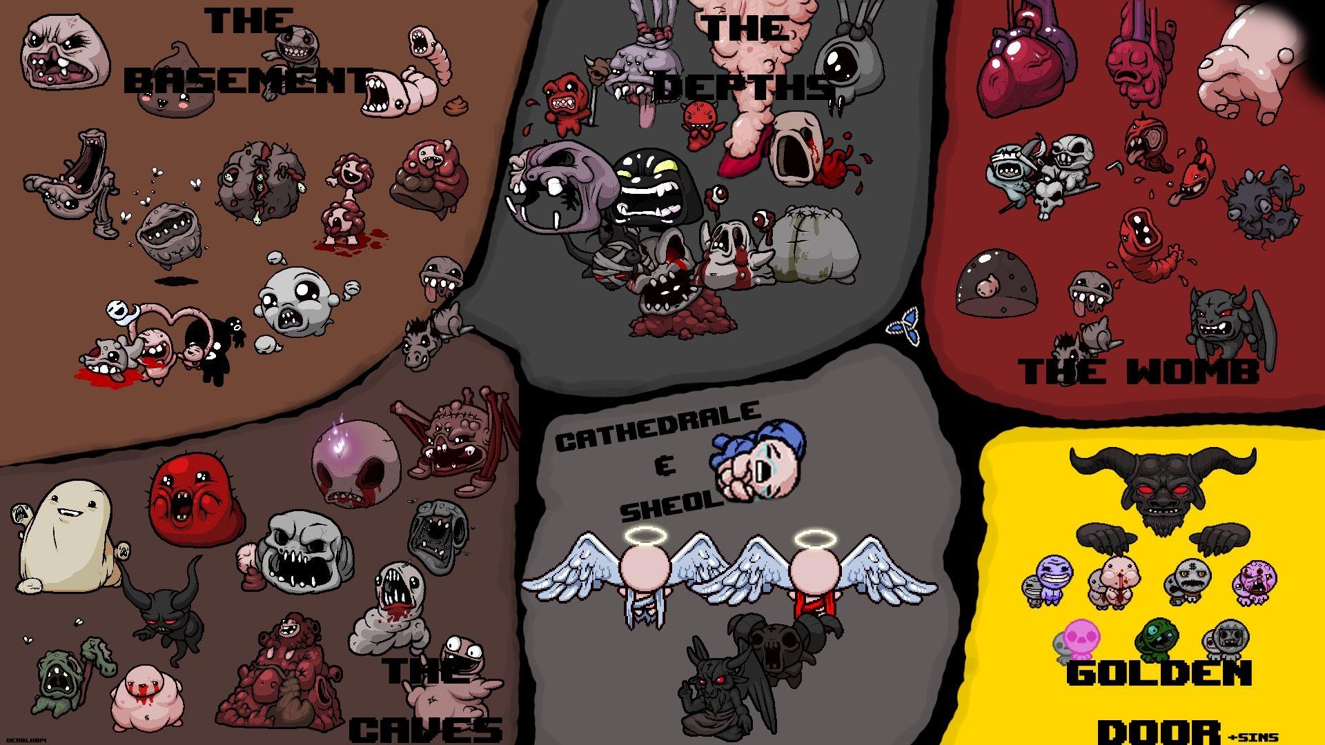 1920x1080 The Binding of Isaac: Rebirth Wallpaper, Desktop