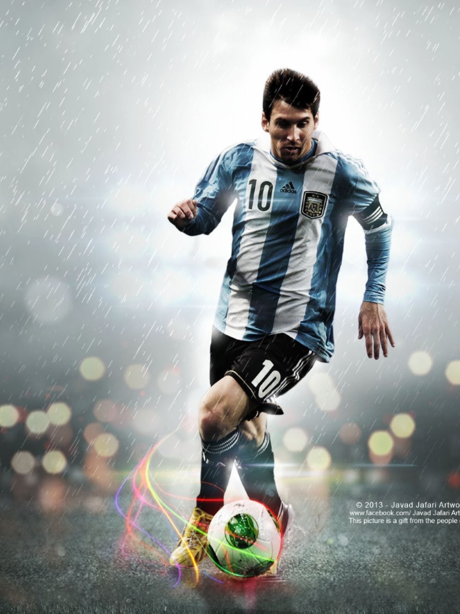 1540x2050 Free Download Lionel Messi HD Wallpaper for Desktop and Mobiles Retina iPad, Phone