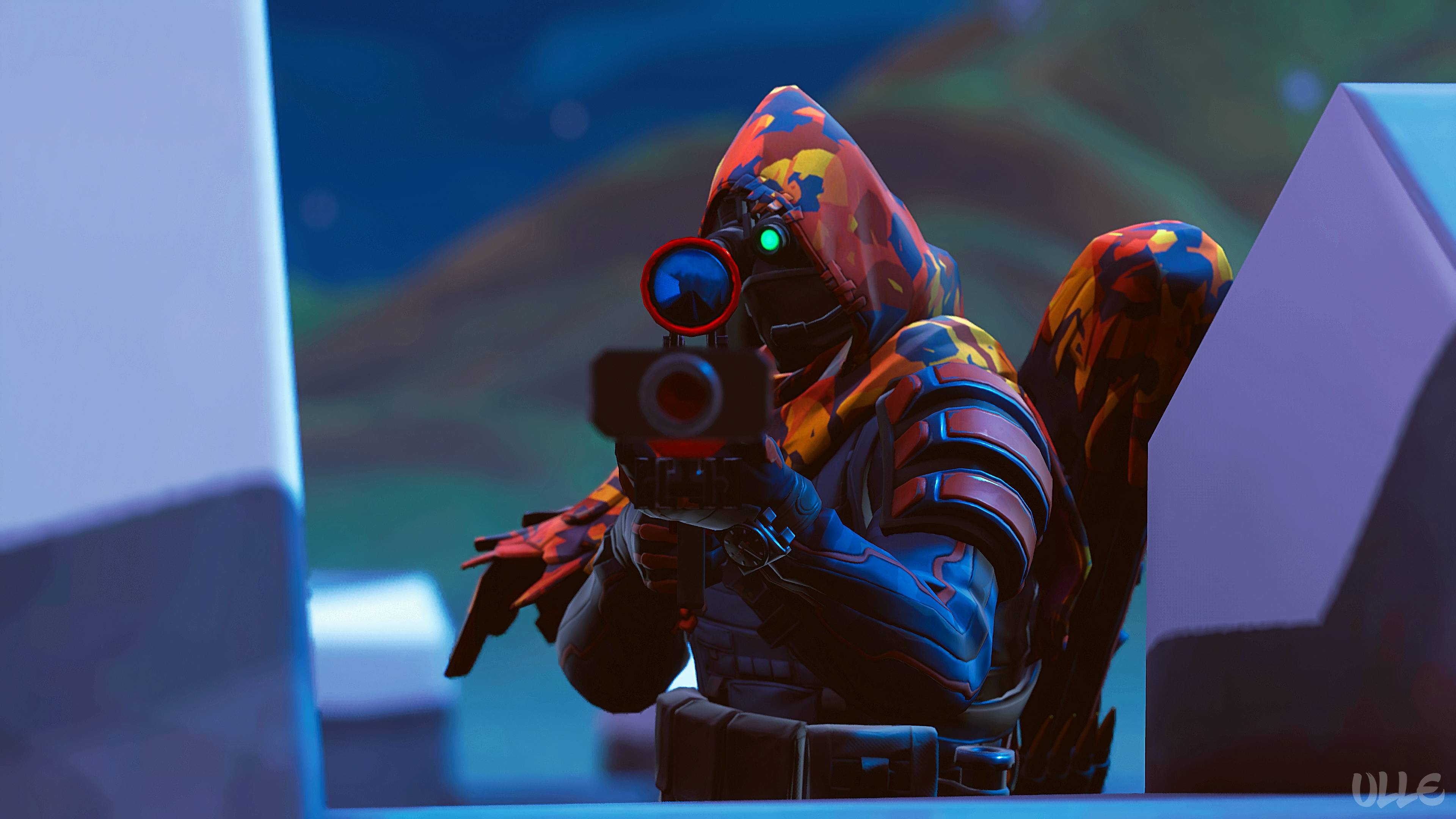 3840x2160 Longshot 4K 8K HD Fortnite Battle Royale Wallpaper, Desktop