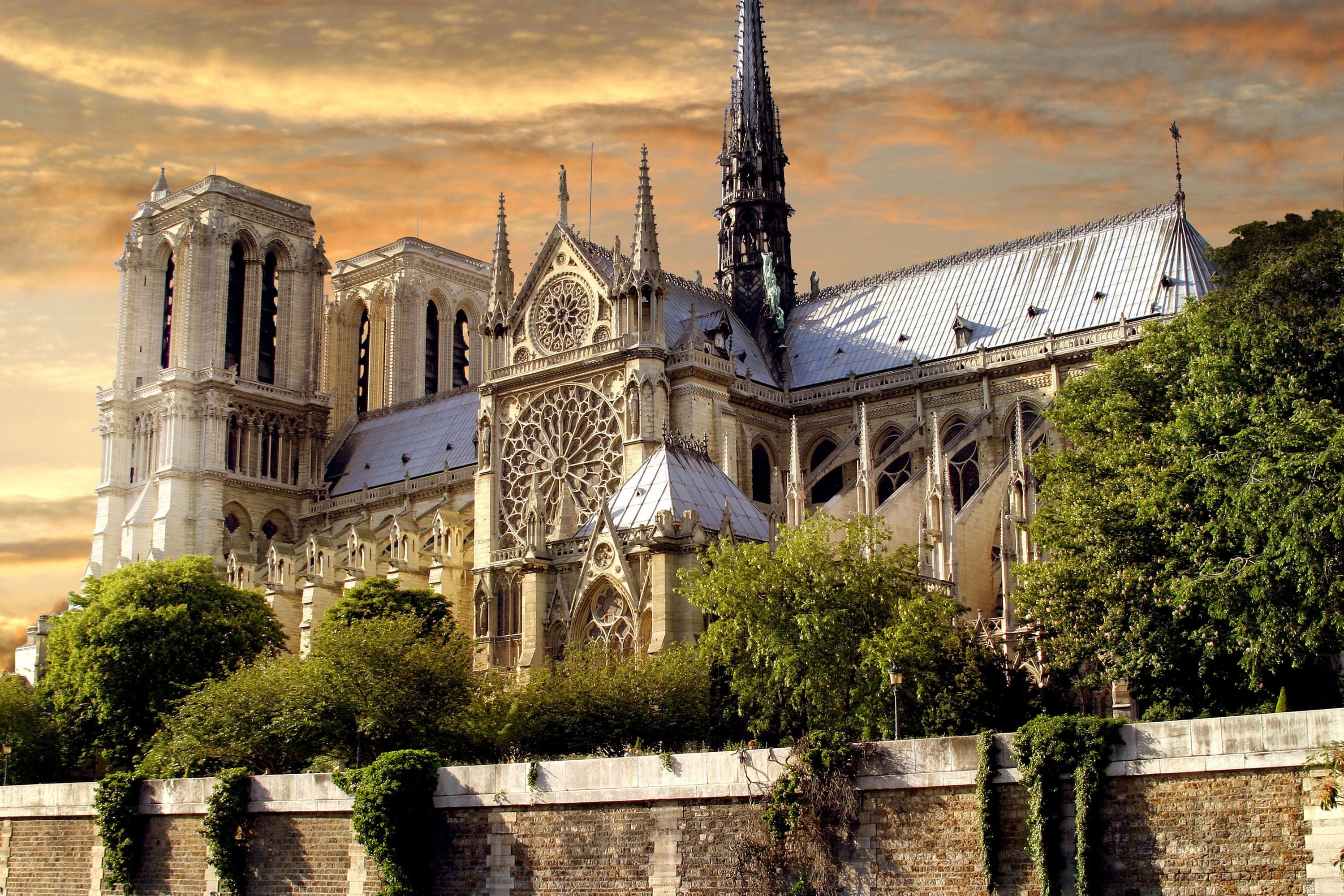 3000x2000 Notre Dame Cathed HD Wallpaper, Background Image, Desktop